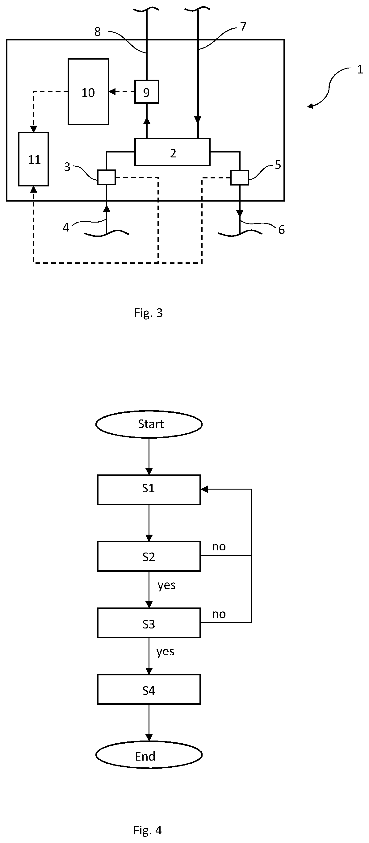 Patent US12403228 Figure 3 – Monitoring device for recirculation analysis