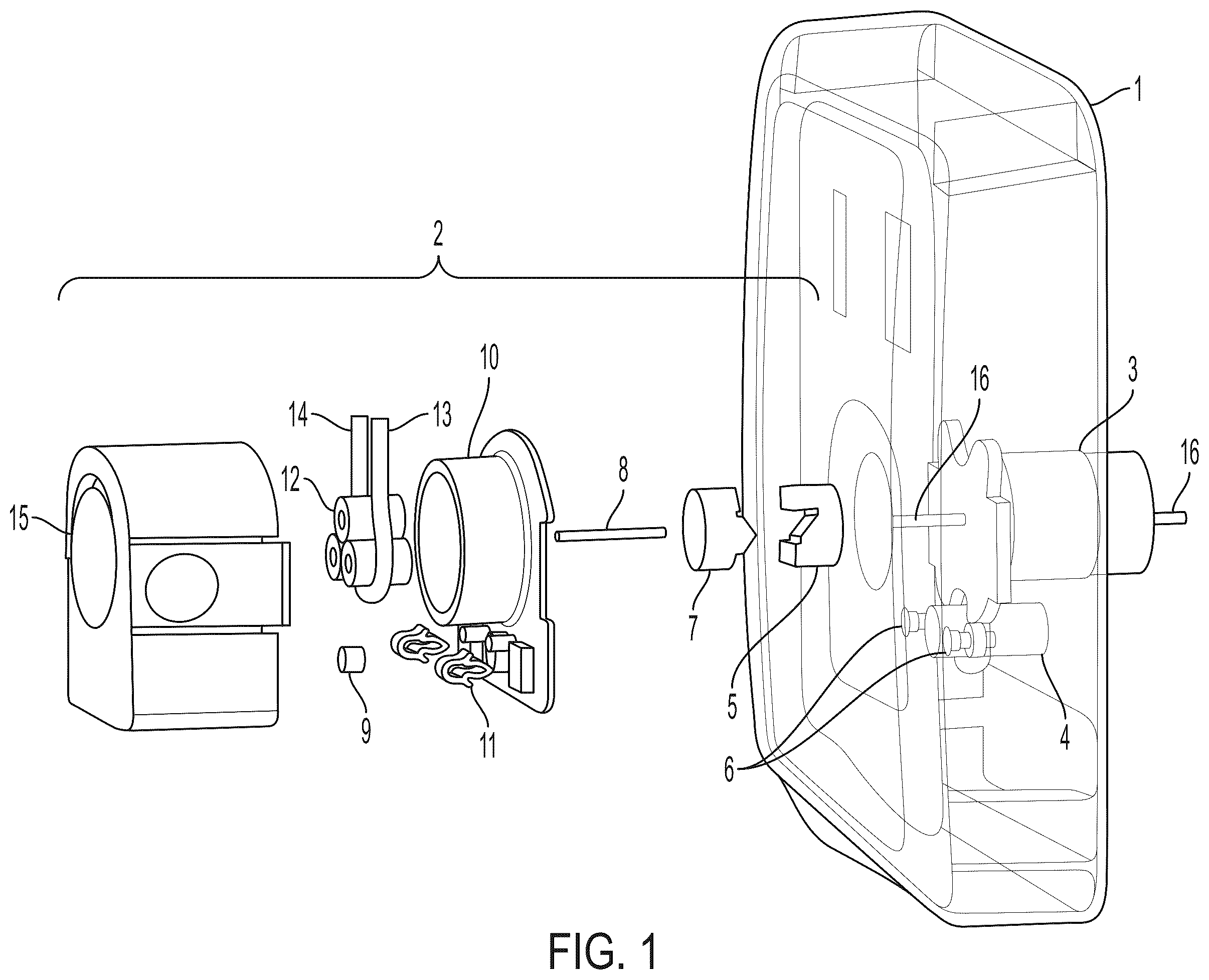 Patent US12403236 Figure 1 – Modular, multi-specialty fluid pump