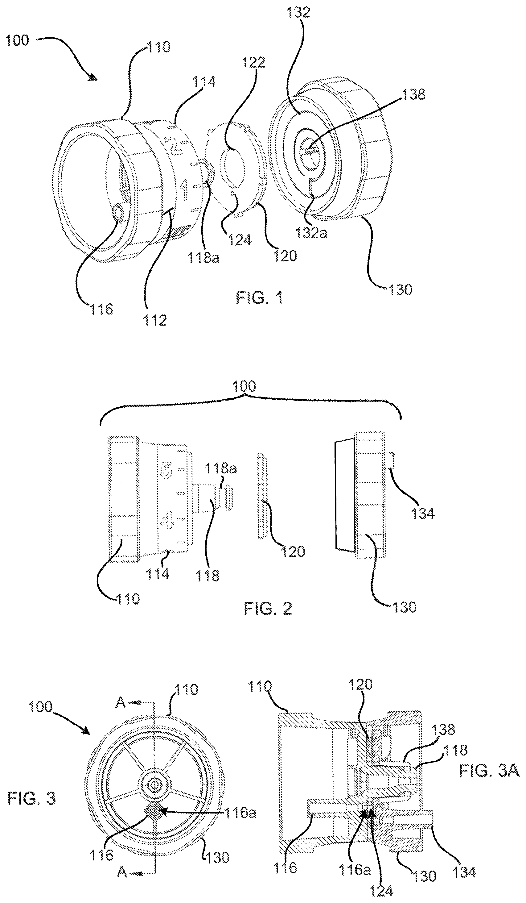 Patent US12403243 Figure 1 – Variable flow control device, system, and method