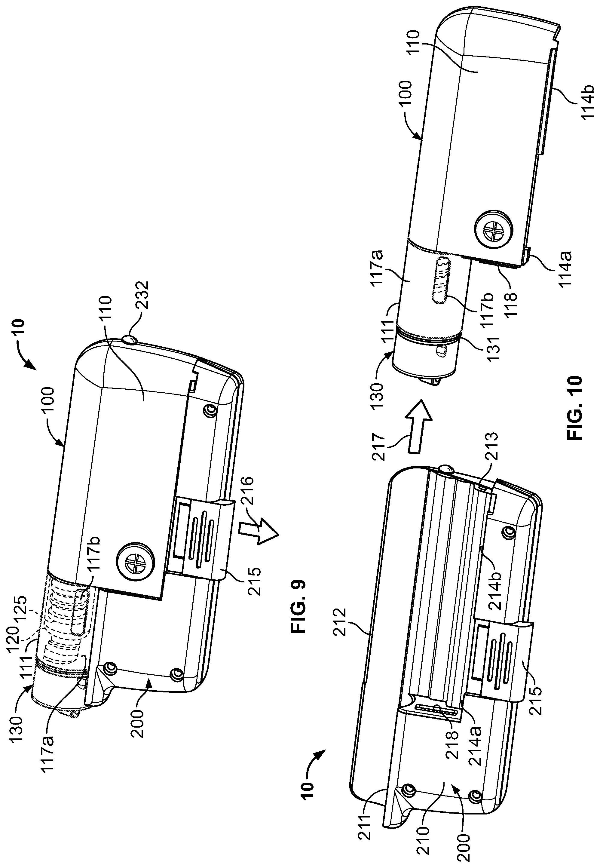 Patent US12403245 Figure 7 – Operating a portable medical device