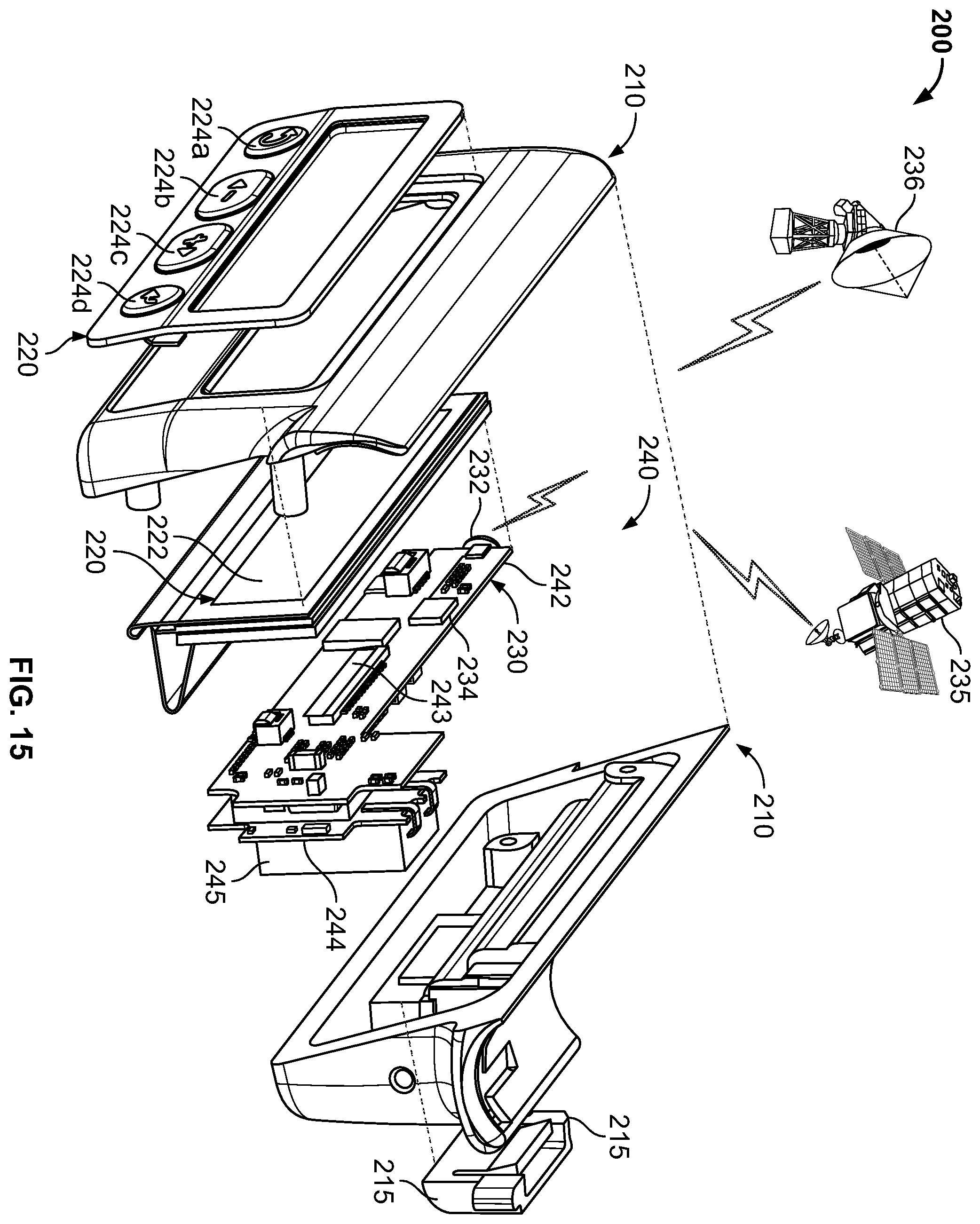 Patent US12403245 Figure 10 – Operating a portable medical device
