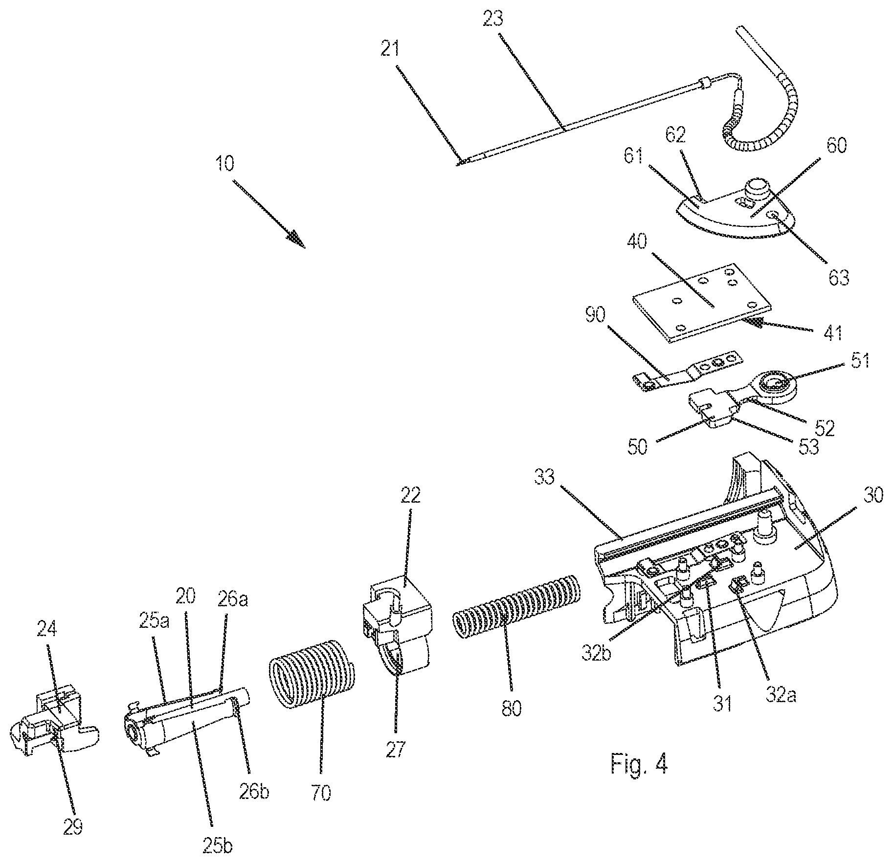 Patent US12403246 Figure 2 – Piercing device for an administration device