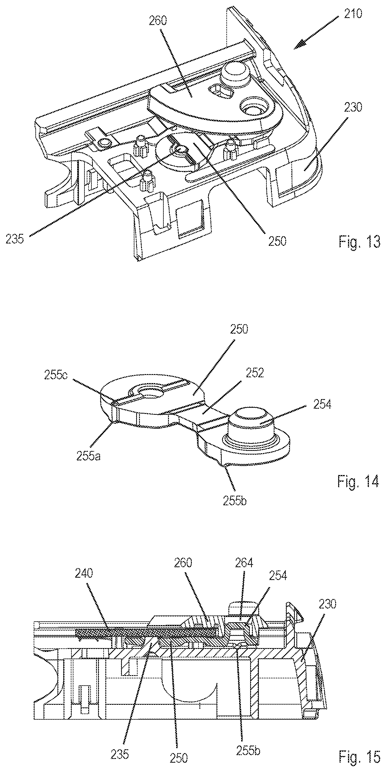 Patent US12403246 Figure 6 – Piercing device for an administration device