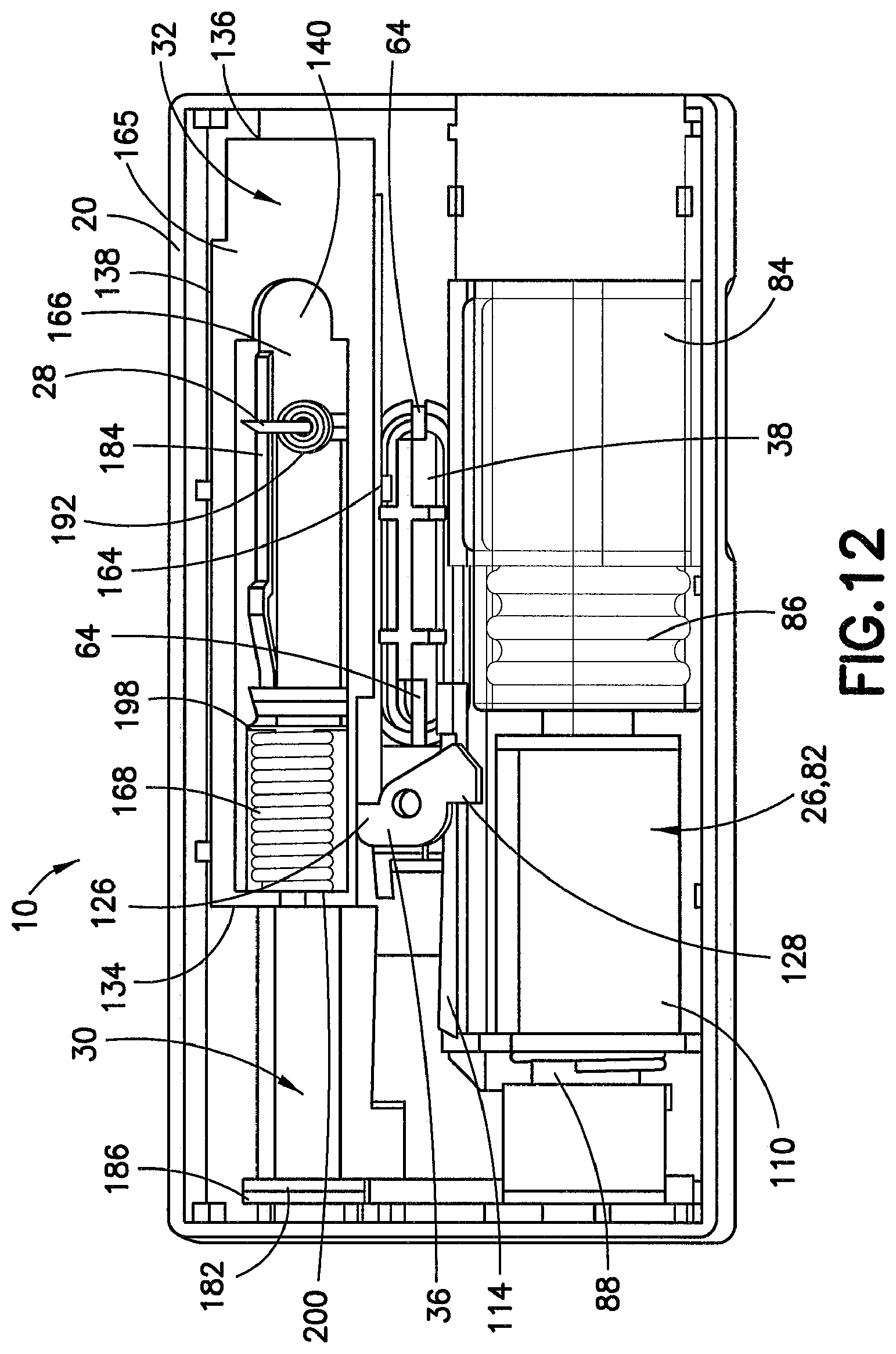 Patent US12403249 Figure 7 – Microinfuser with automatic needle retraction