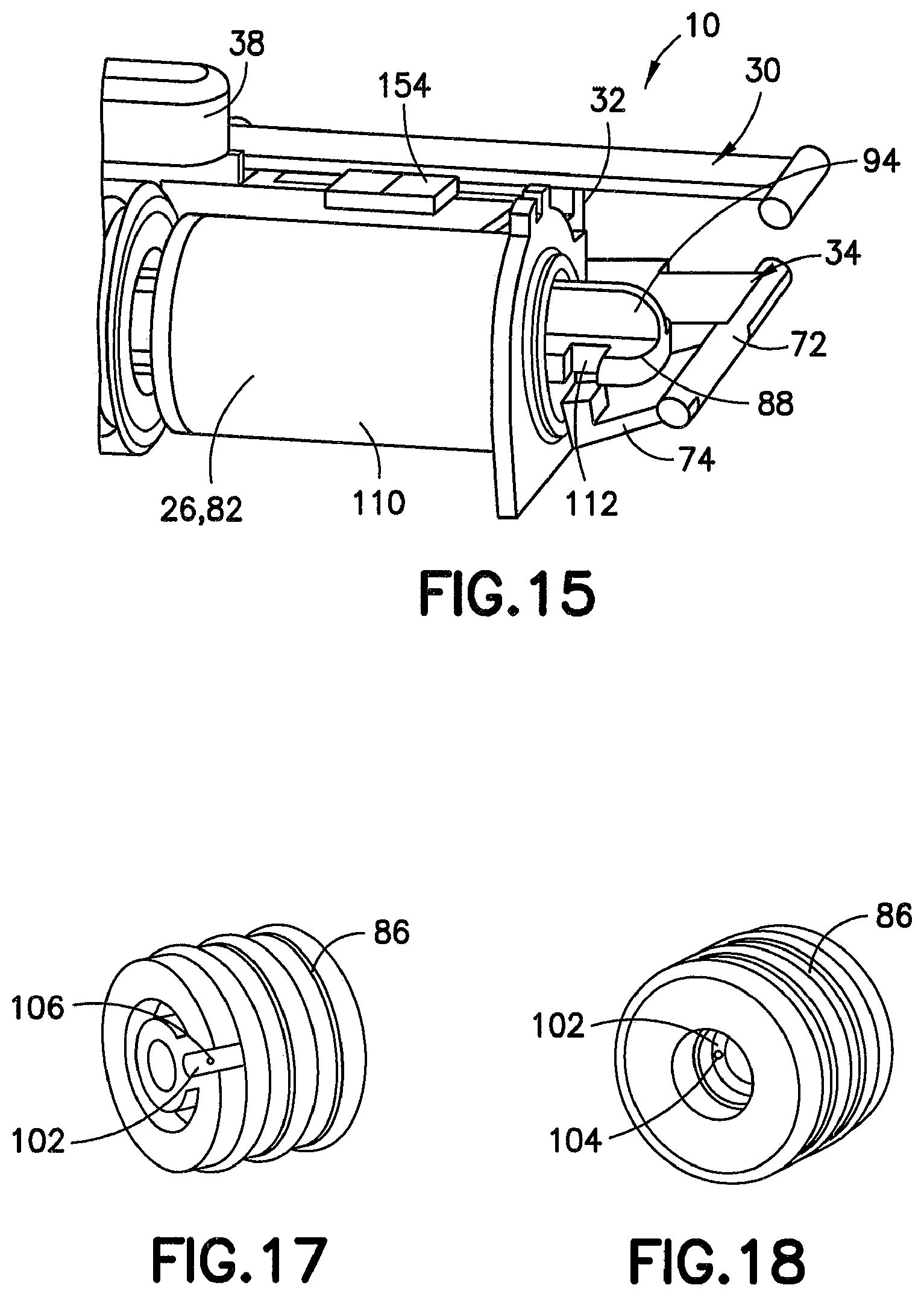Patent US12403249 Figure 9 – Microinfuser with automatic needle retraction