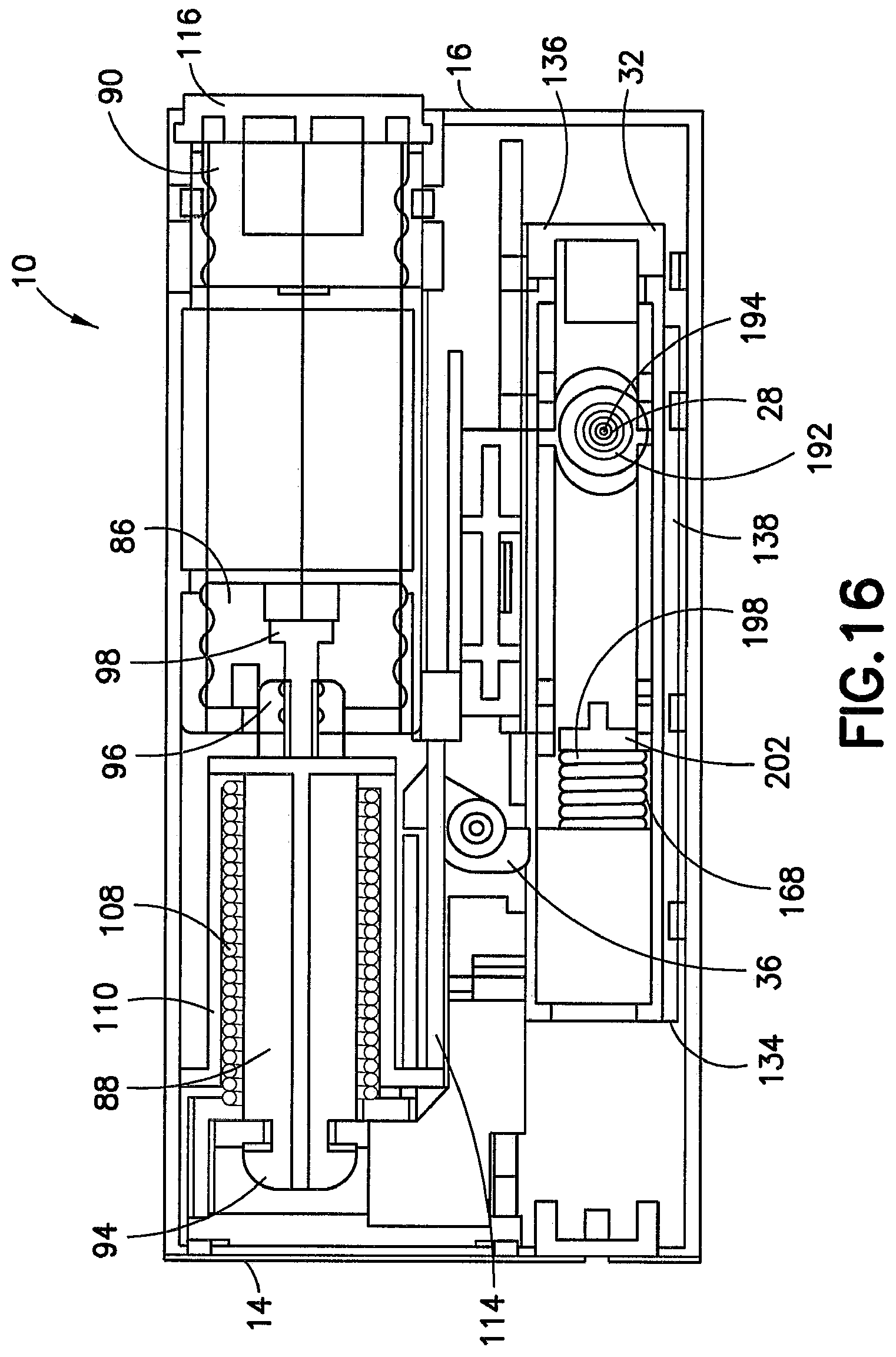 Patent US12403249 Figure 10 – Microinfuser with automatic needle retraction