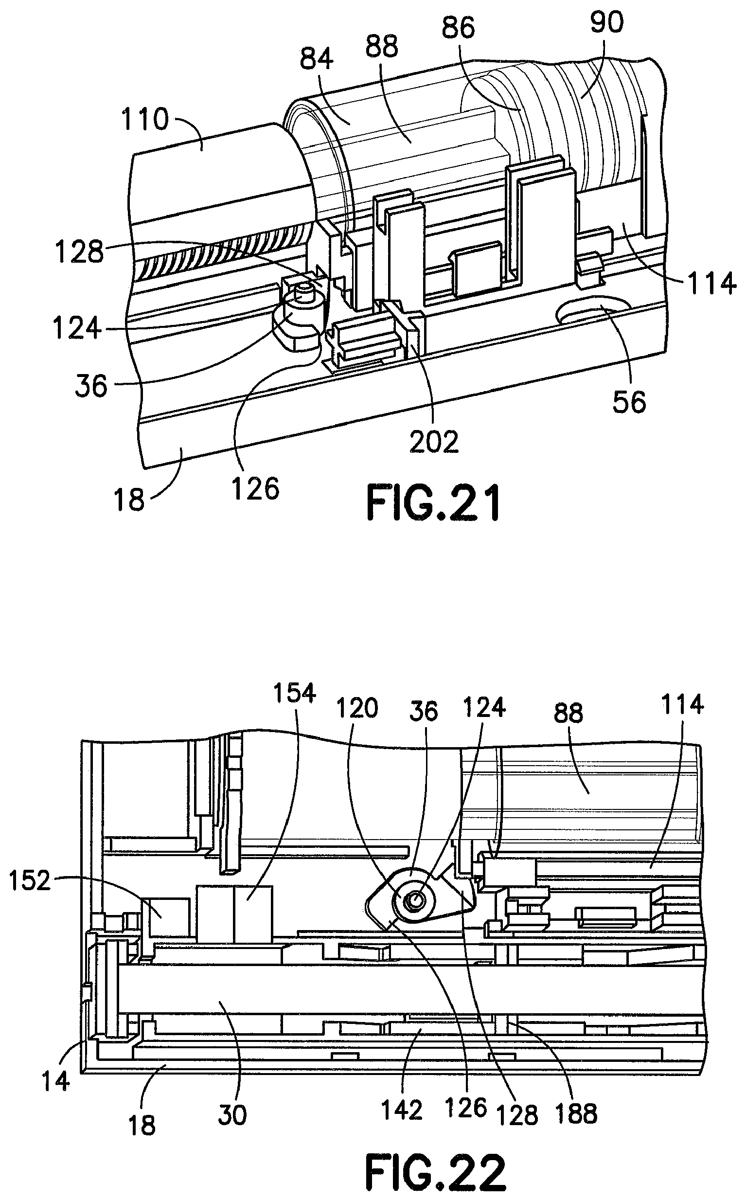 Patent US12403249 Figure 13 – Microinfuser with automatic needle retraction