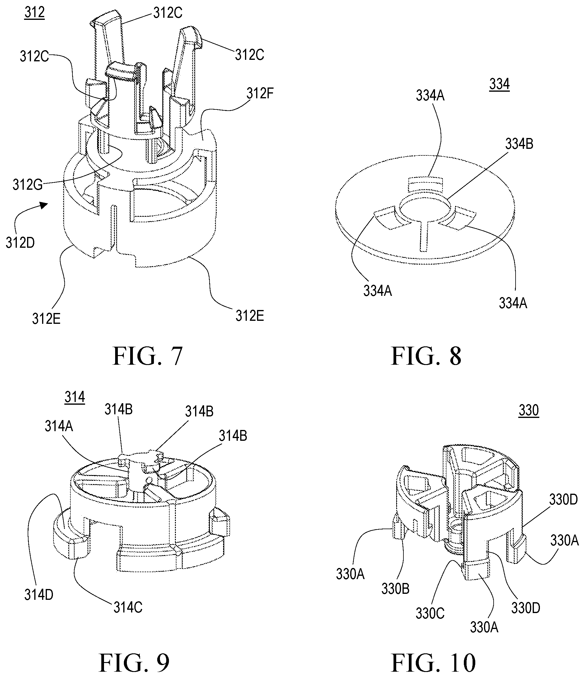 Patent US12403251 Figure 7 – Device and method for making aseptic connections