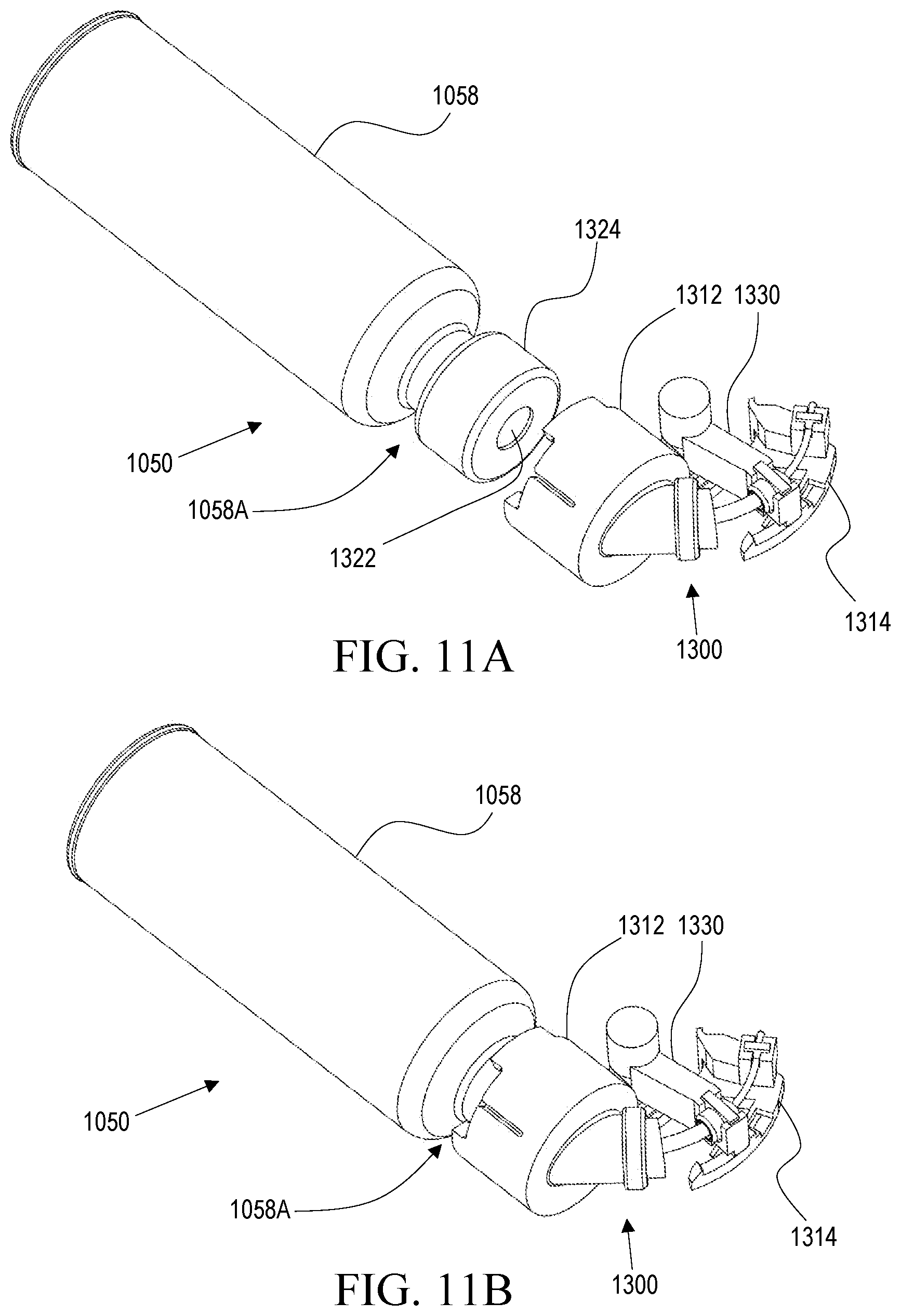 Patent US12403251 Figure 8 – Device and method for making aseptic connections