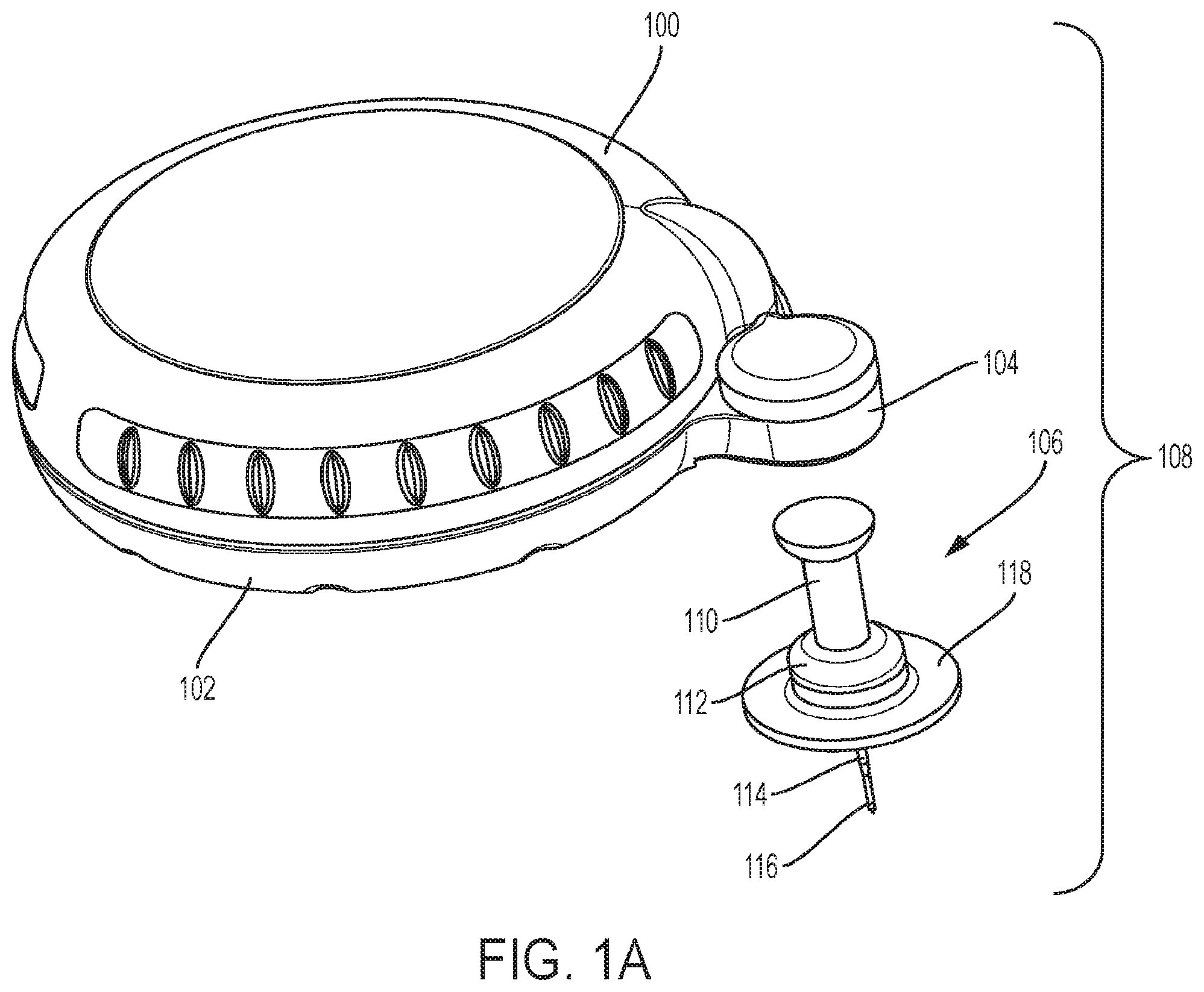 Patent US12403252 Figure 1 – Infusion device system and apparatus