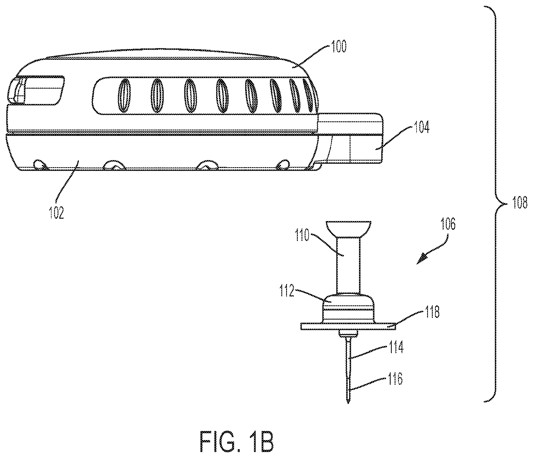Patent US12403252 Figure 2 – Infusion device system and apparatus