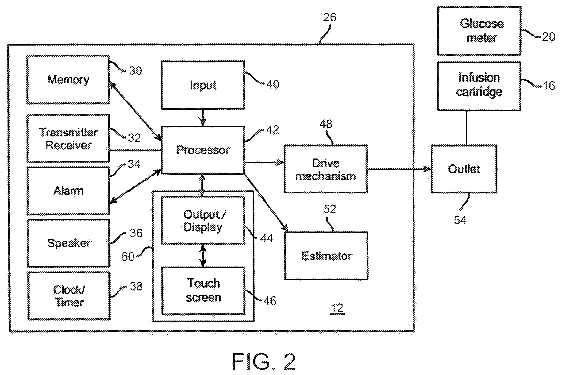 Patent US12403256 Figure 2 – Simplified insulin delivery for diabetics
