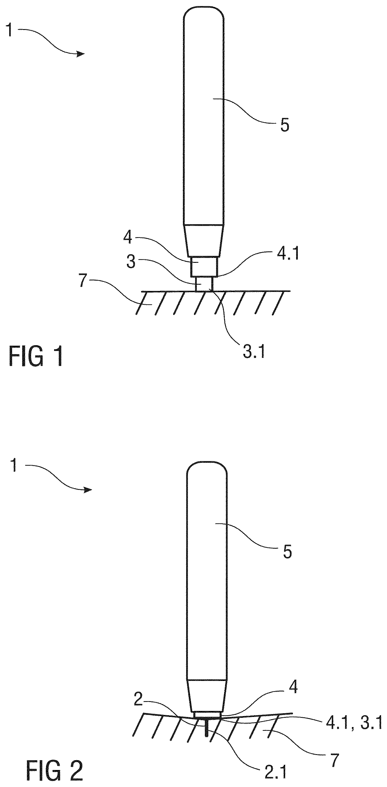 Patent US12403258 Figure 1 – Medicament delivery device and actuation mechanism for a drug delivery device