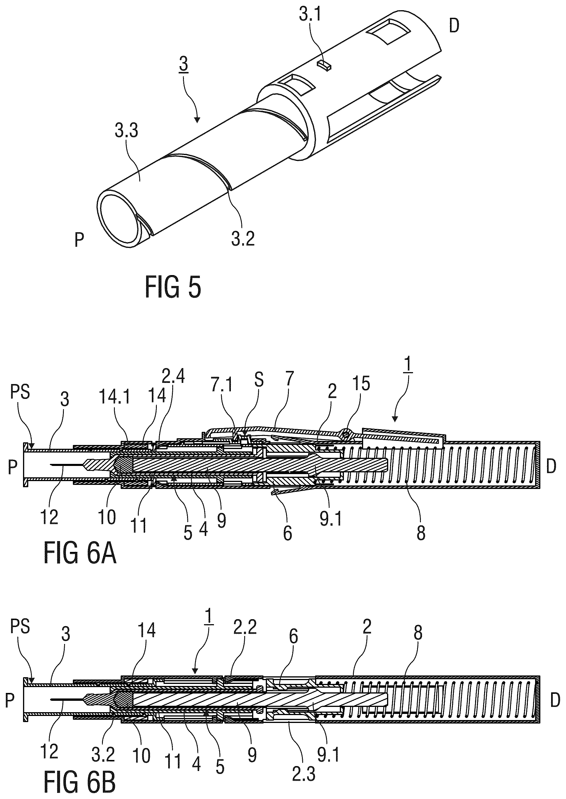 Patent US12403261 Figure 3 – Auto-injector