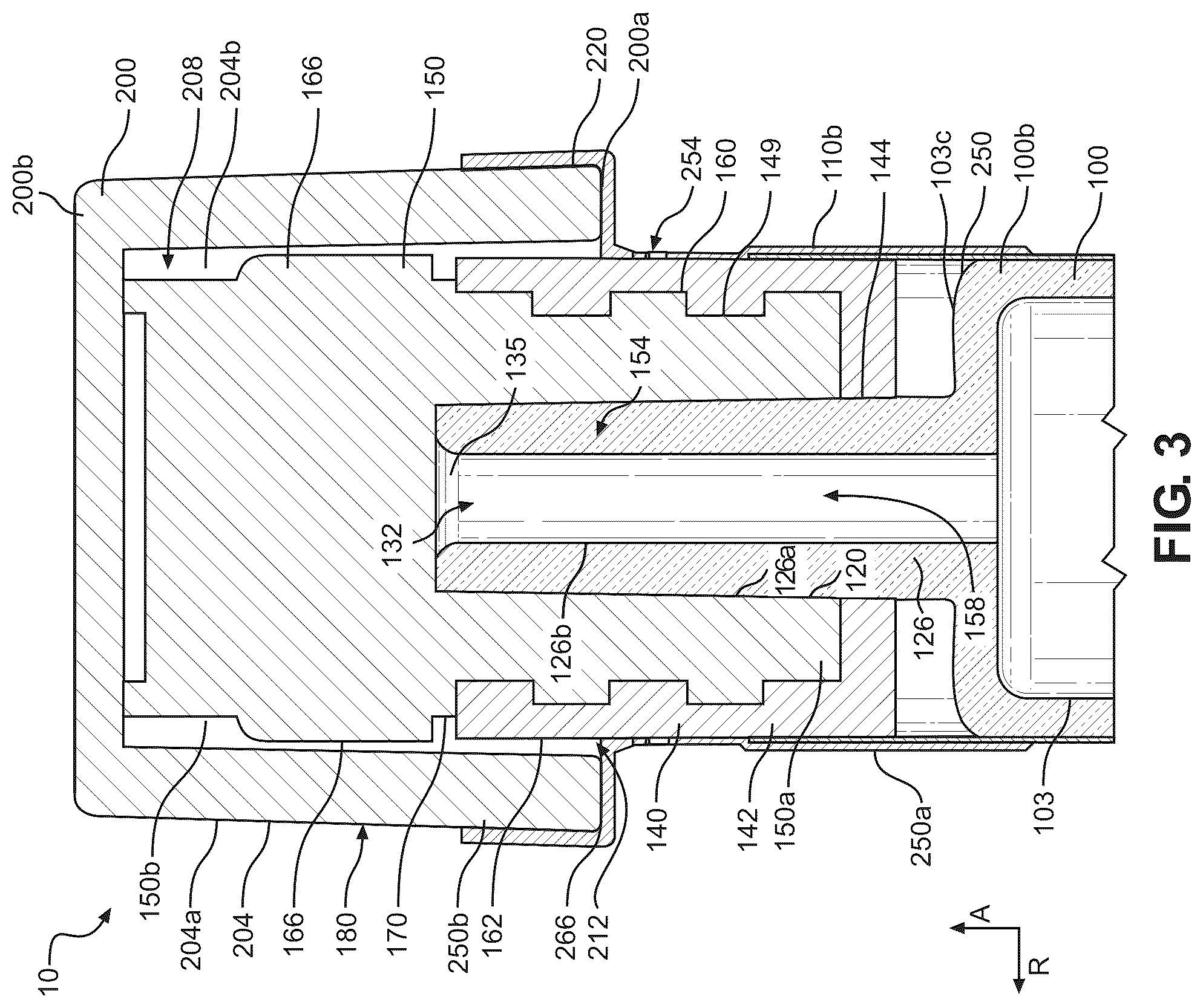 Patent US12403262 Figure 3 – Tamper evident assembly with RFID for syringes