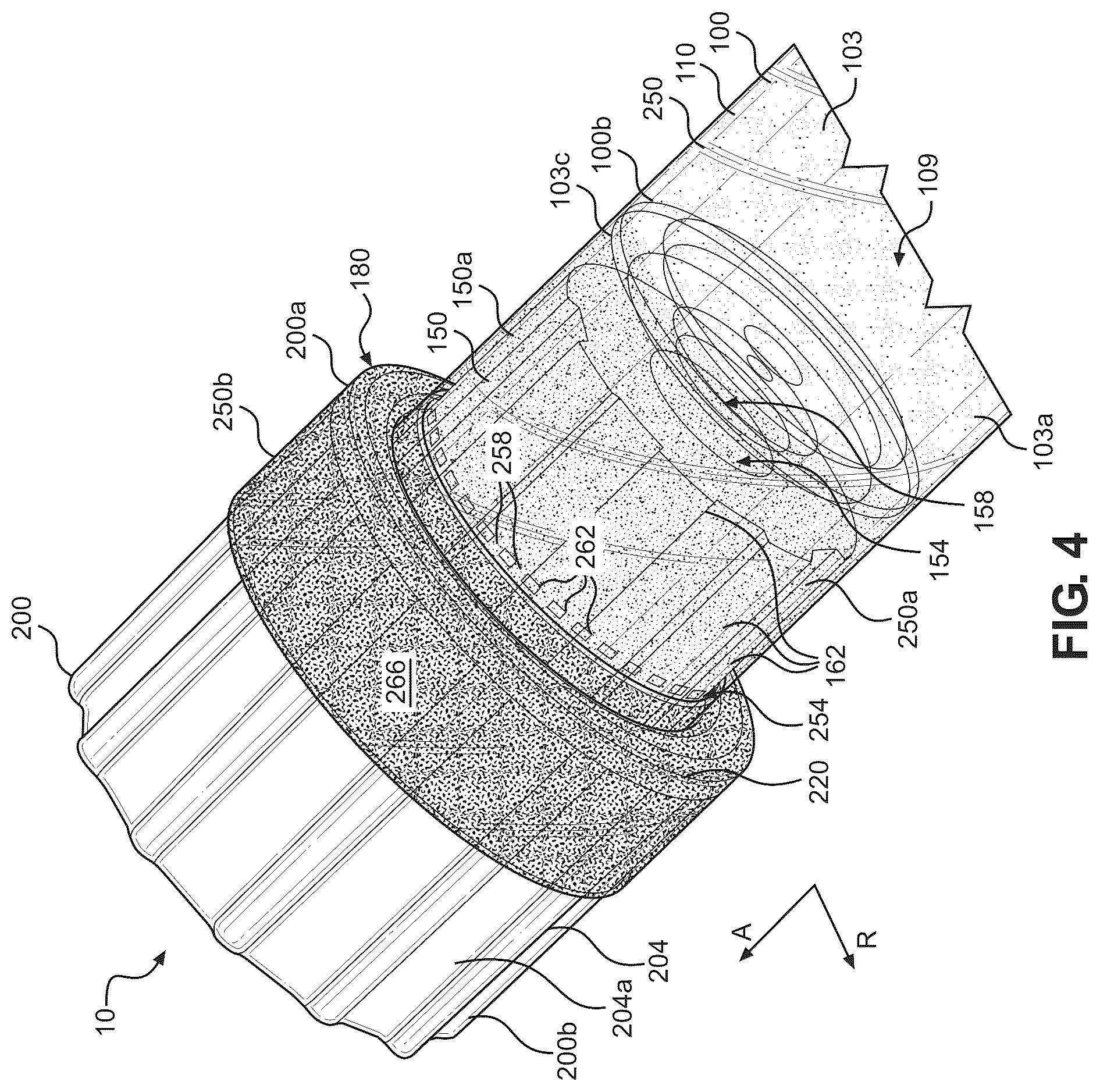 Patent US12403262 Figure 4 – Tamper evident assembly with RFID for syringes