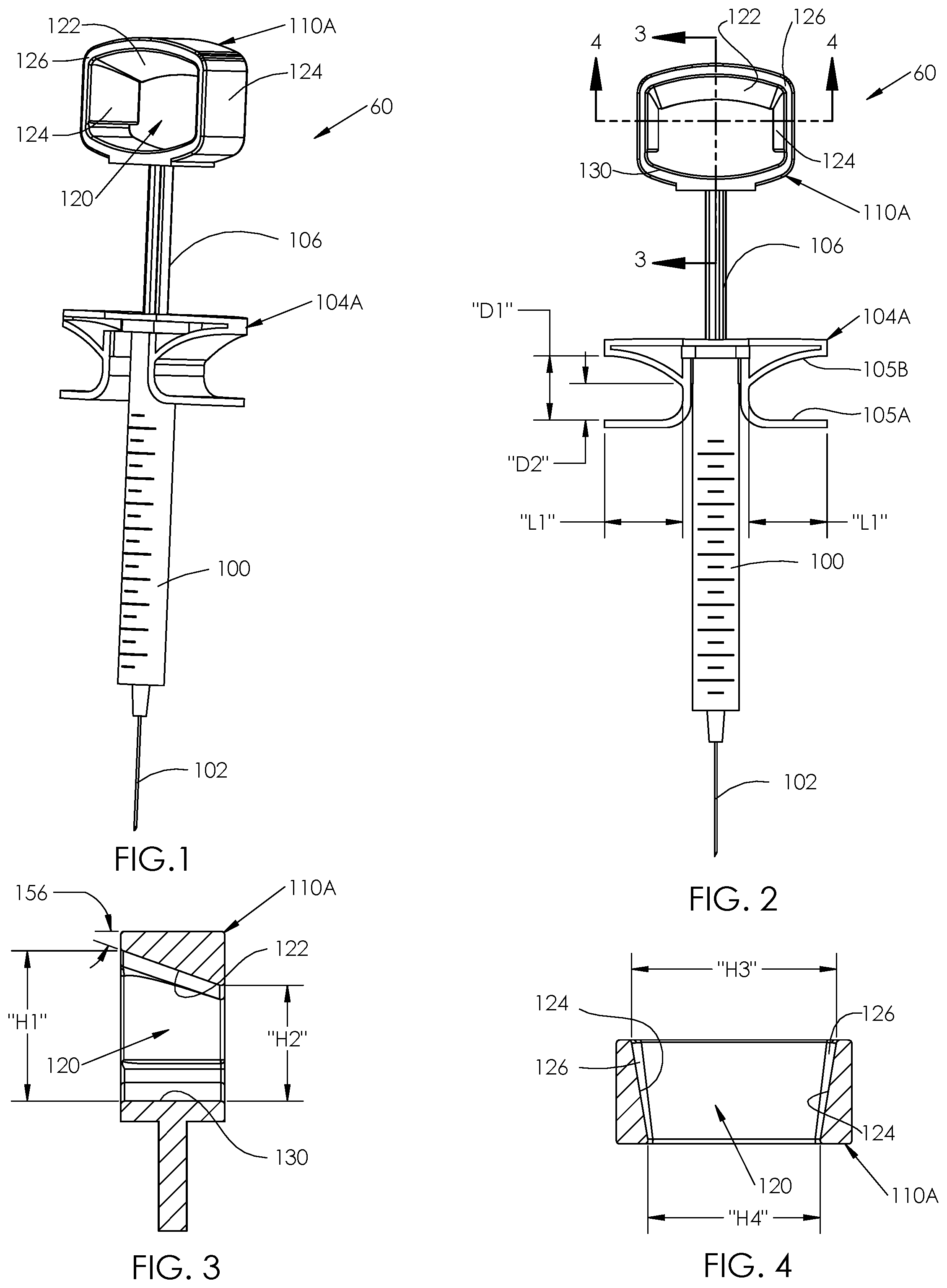 Patent US12403263 — Syringe control structure and manufacture method — Figure 1