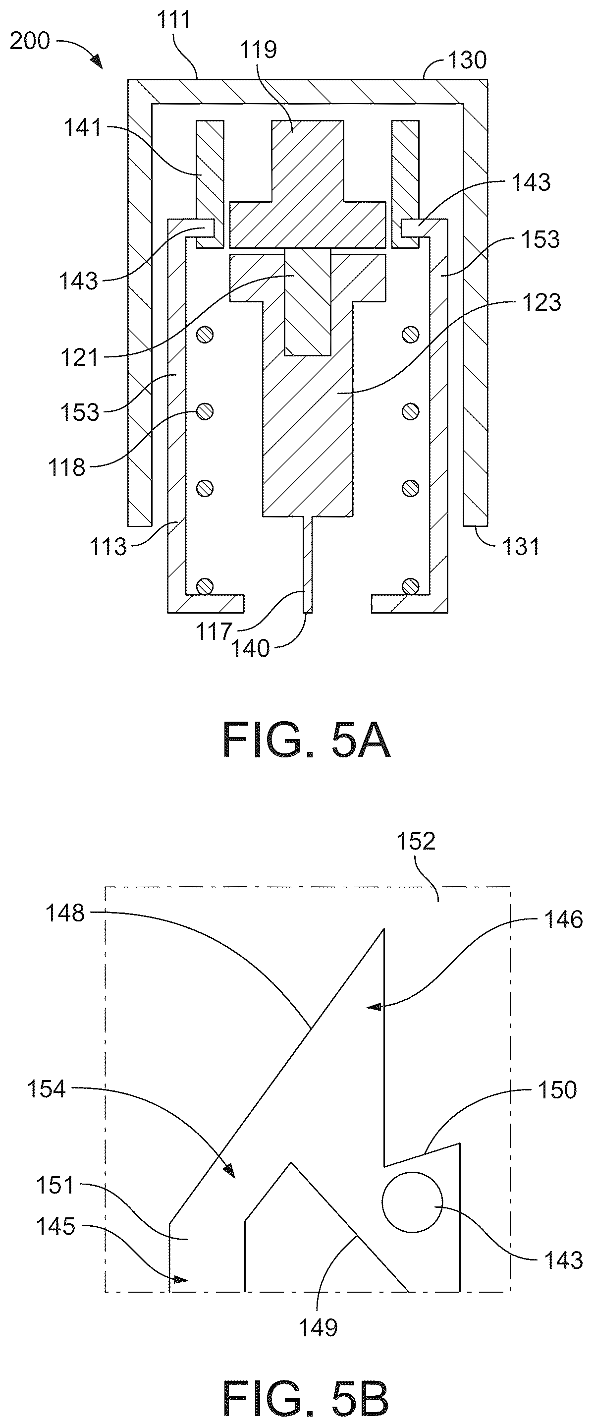 Patent US12403266 Figure 5 – Medicament delivery device