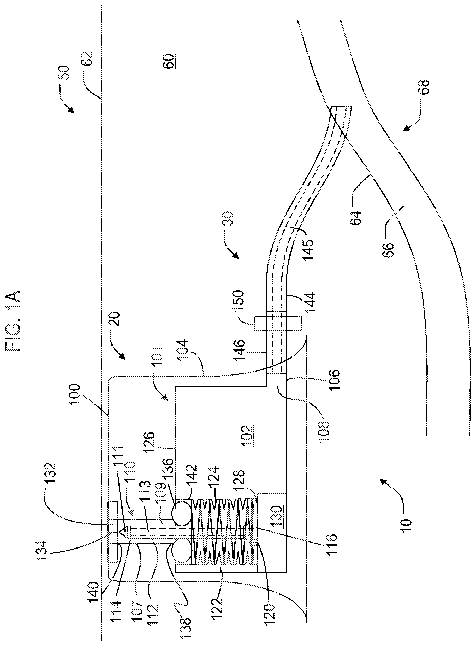 Patent US12403267 Figure 1 – Devices and methods for installation and removal of a needle tip of a needle