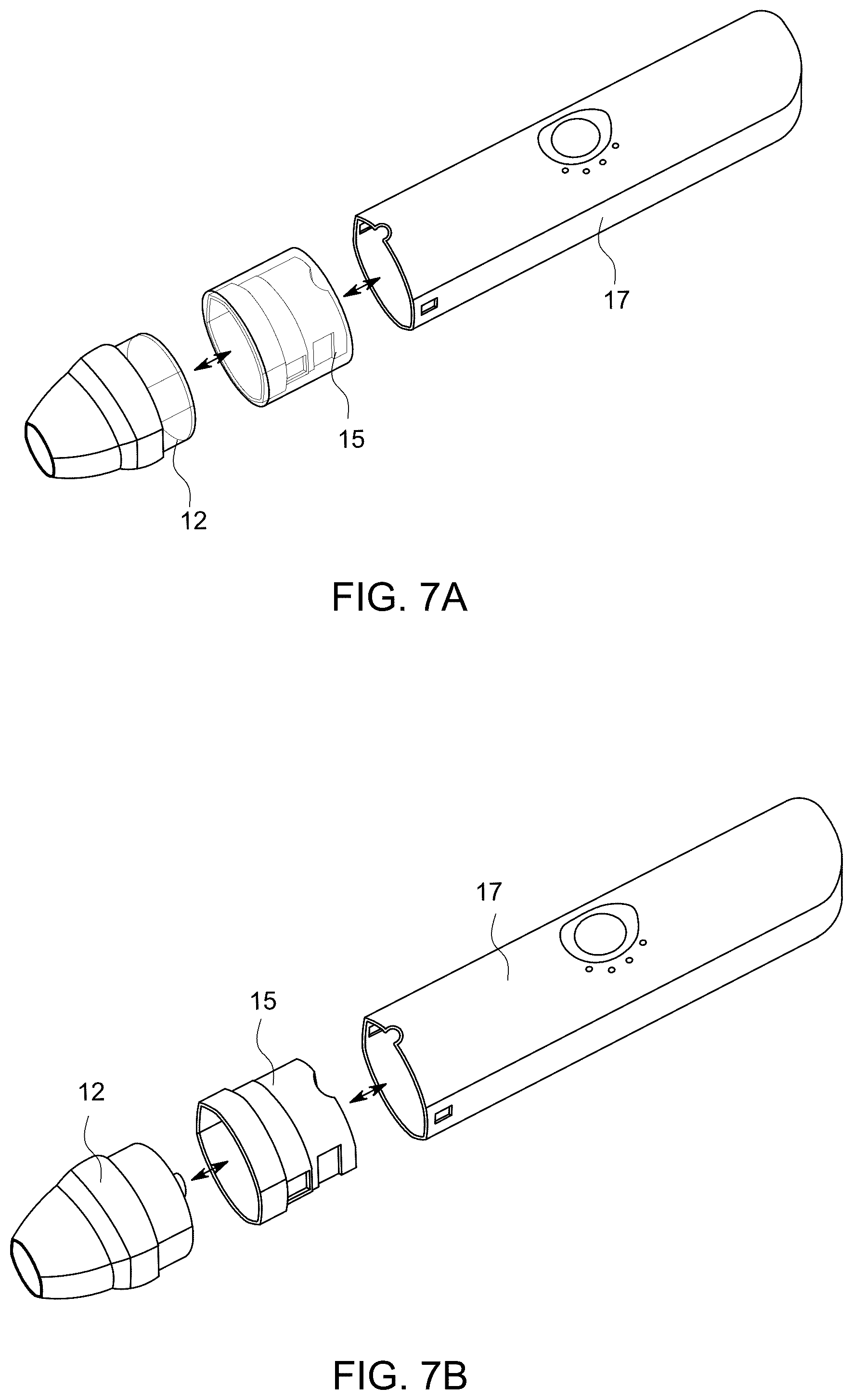 Patent US12403269 Figure 7 – Droplet delivery device with push ejection