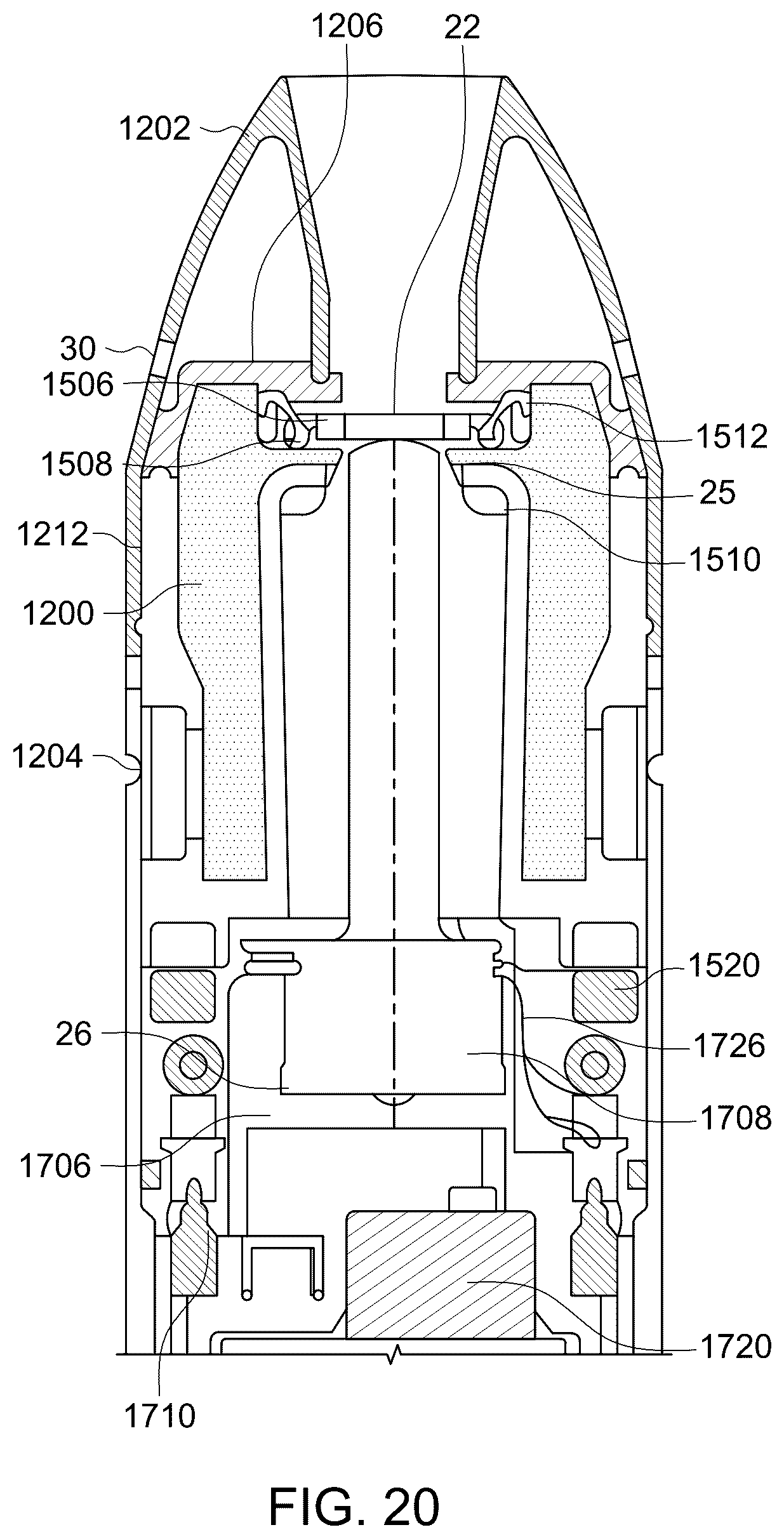 Patent US12403269 Figure 16 – Droplet delivery device with push ejection