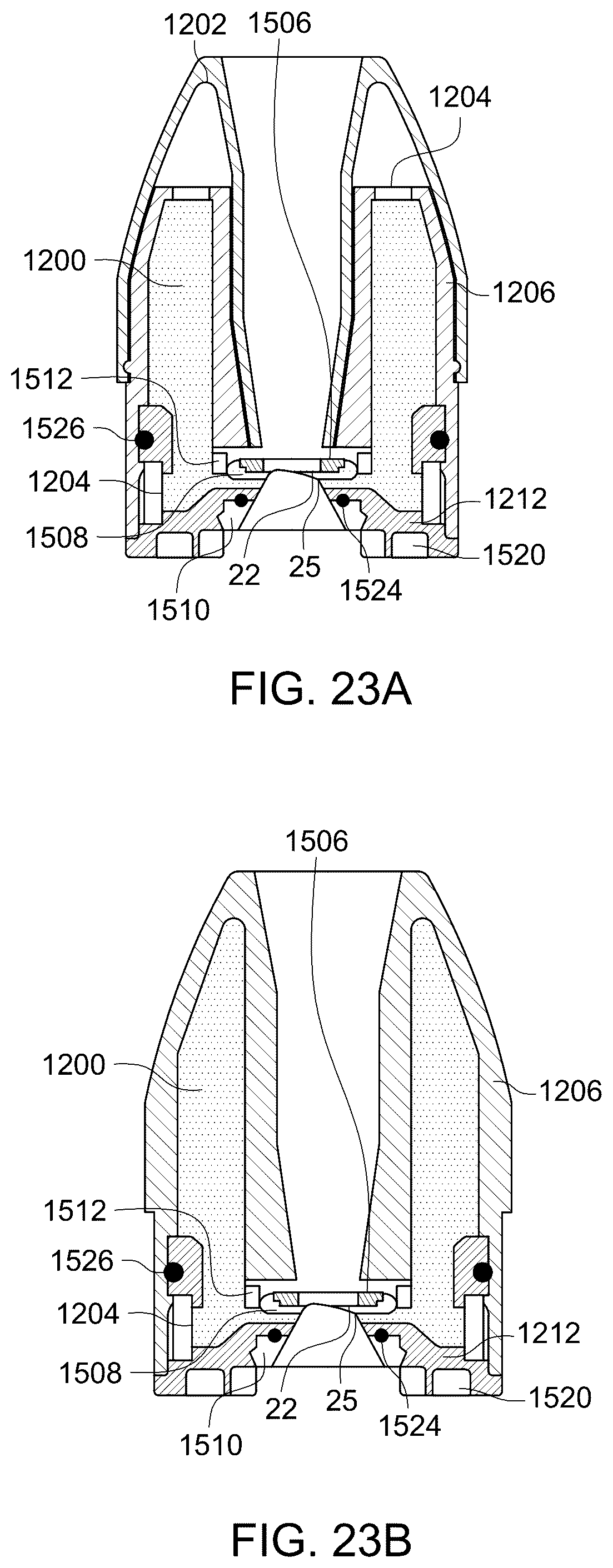 Patent US12403269 Figure 19 – Droplet delivery device with push ejection