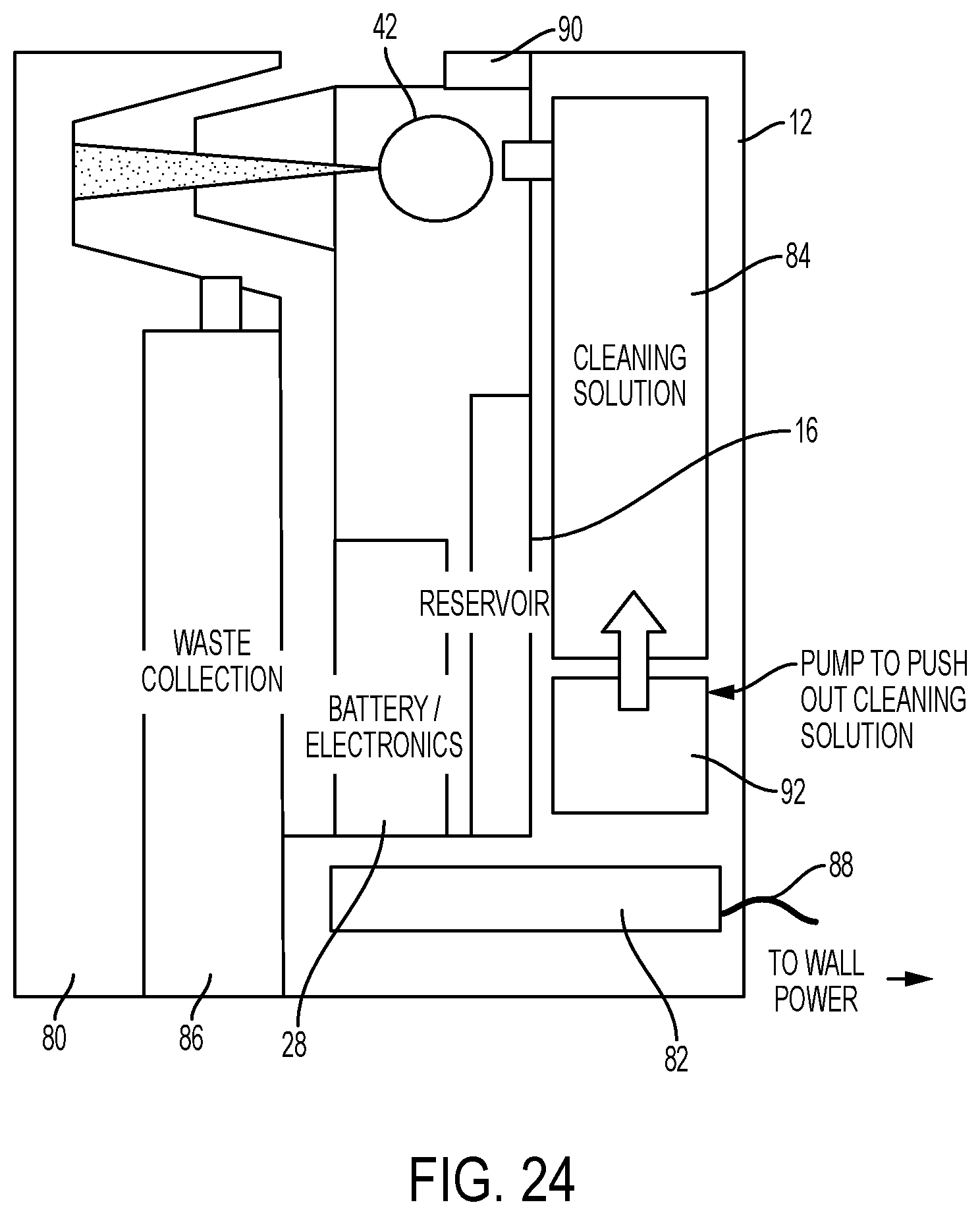 Patent US12403270 Figure 14 – Handheld filament extension atomizer for precision delivery of drugs and therapeutics