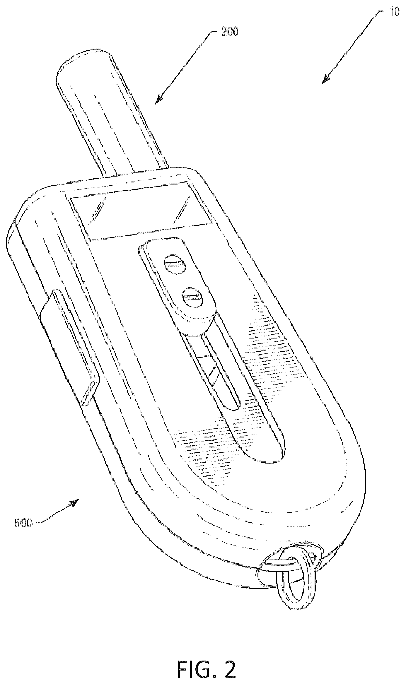 Patent US12403273 Figure 2 – Aerosol delivery device with a reservoir housing and a vaporizer assembly