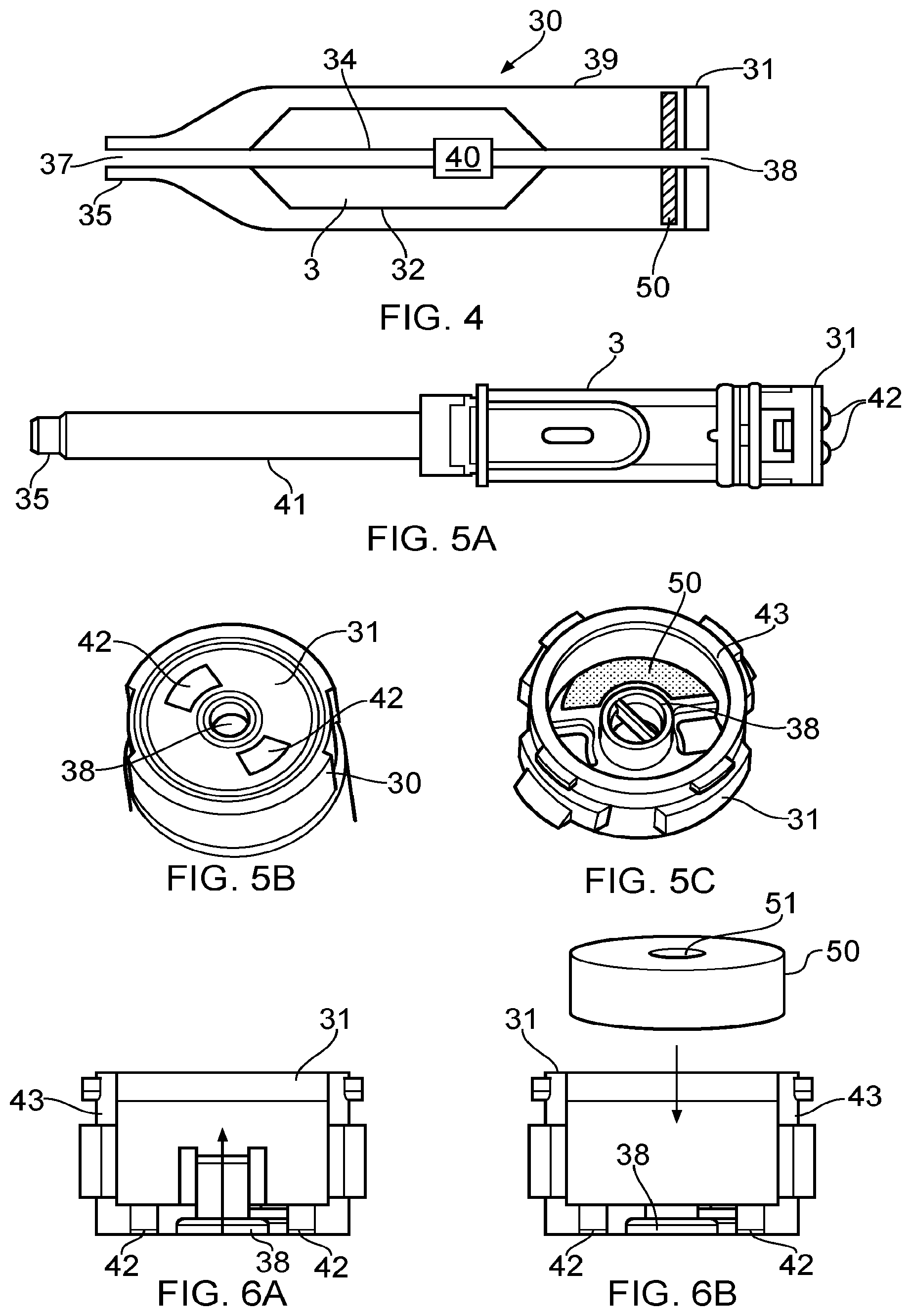 Patent US12403274 Figure 2 – Electronic vapor provision device with absorbent element