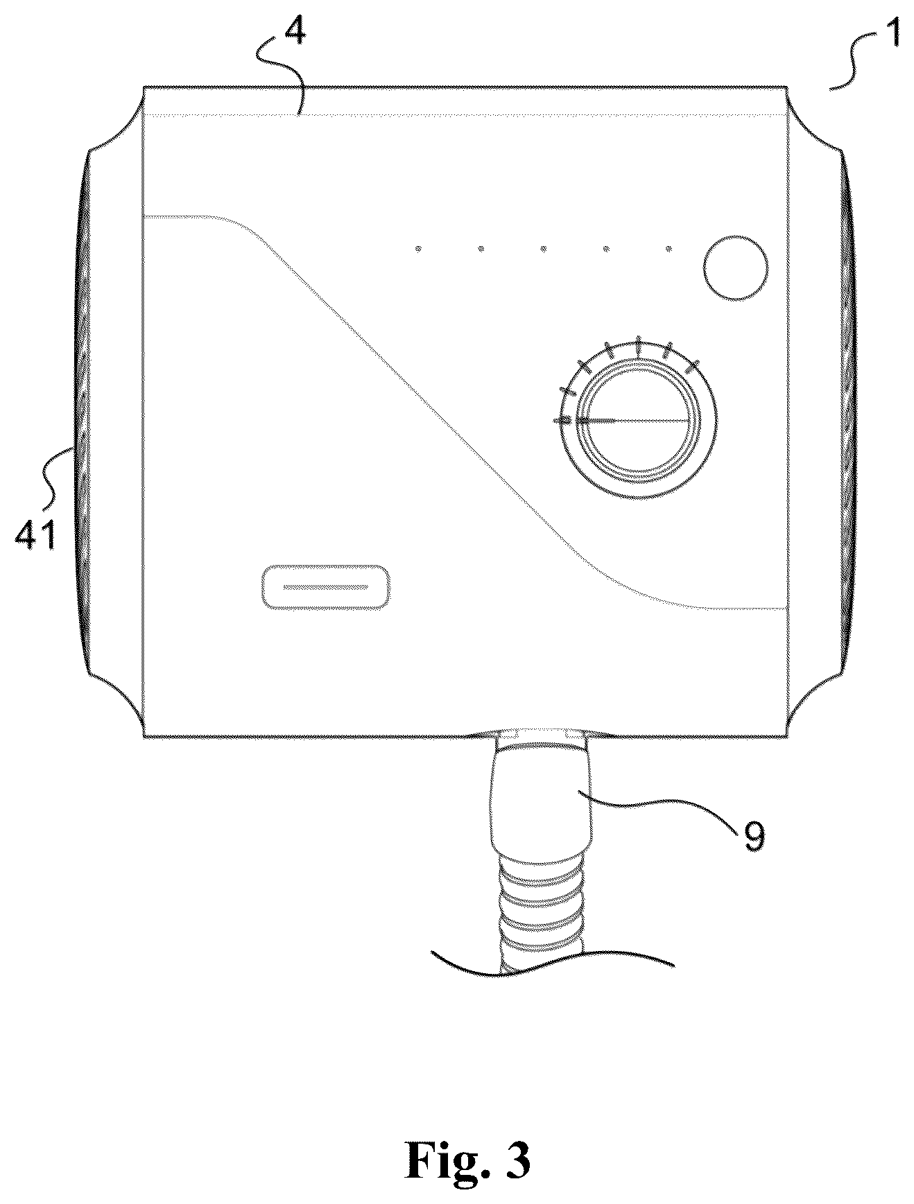 Patent US12403279 Figure 3 – Noise-reducing respiratory device