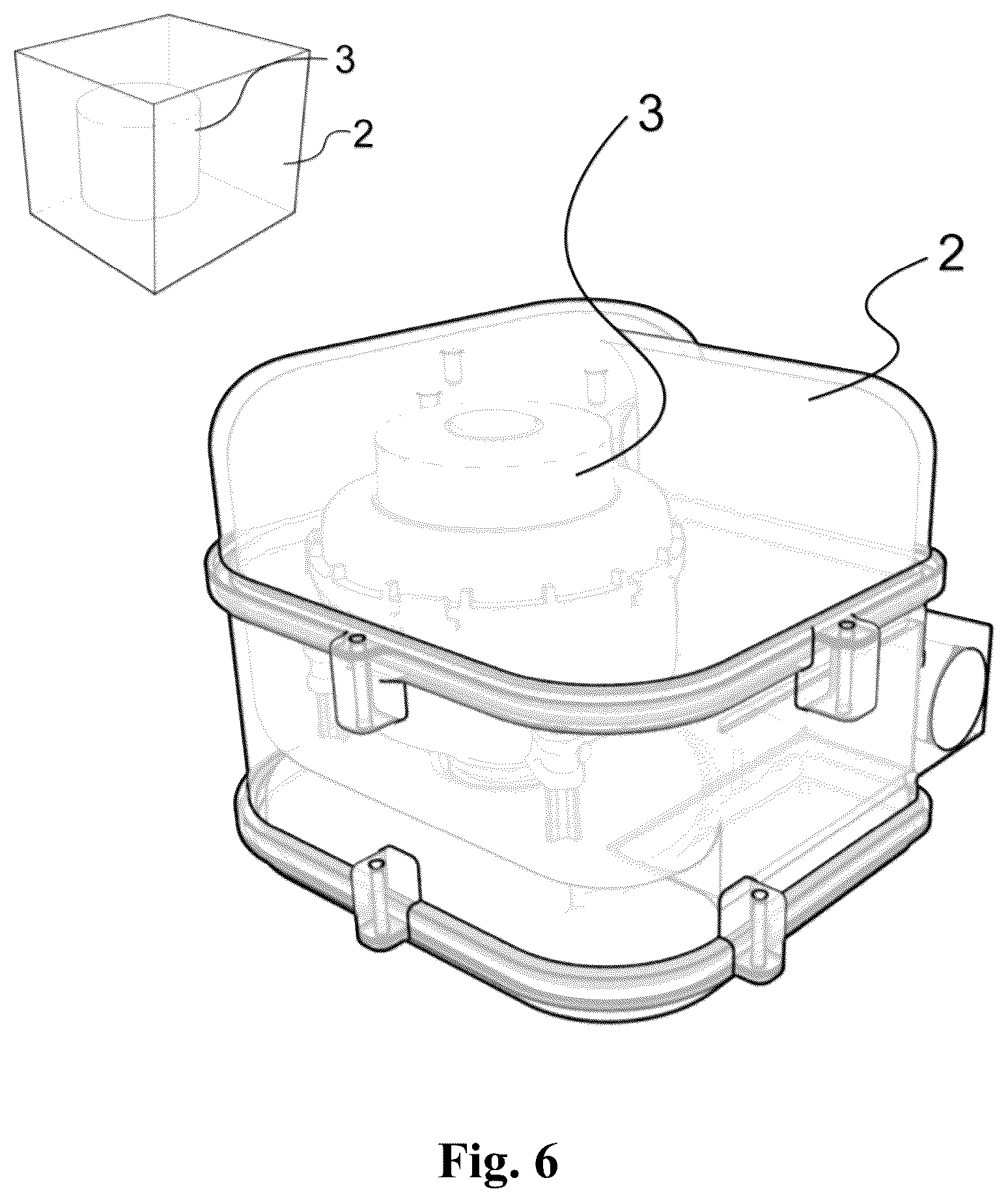 Patent US12403279 Figure 6 – Noise-reducing respiratory device