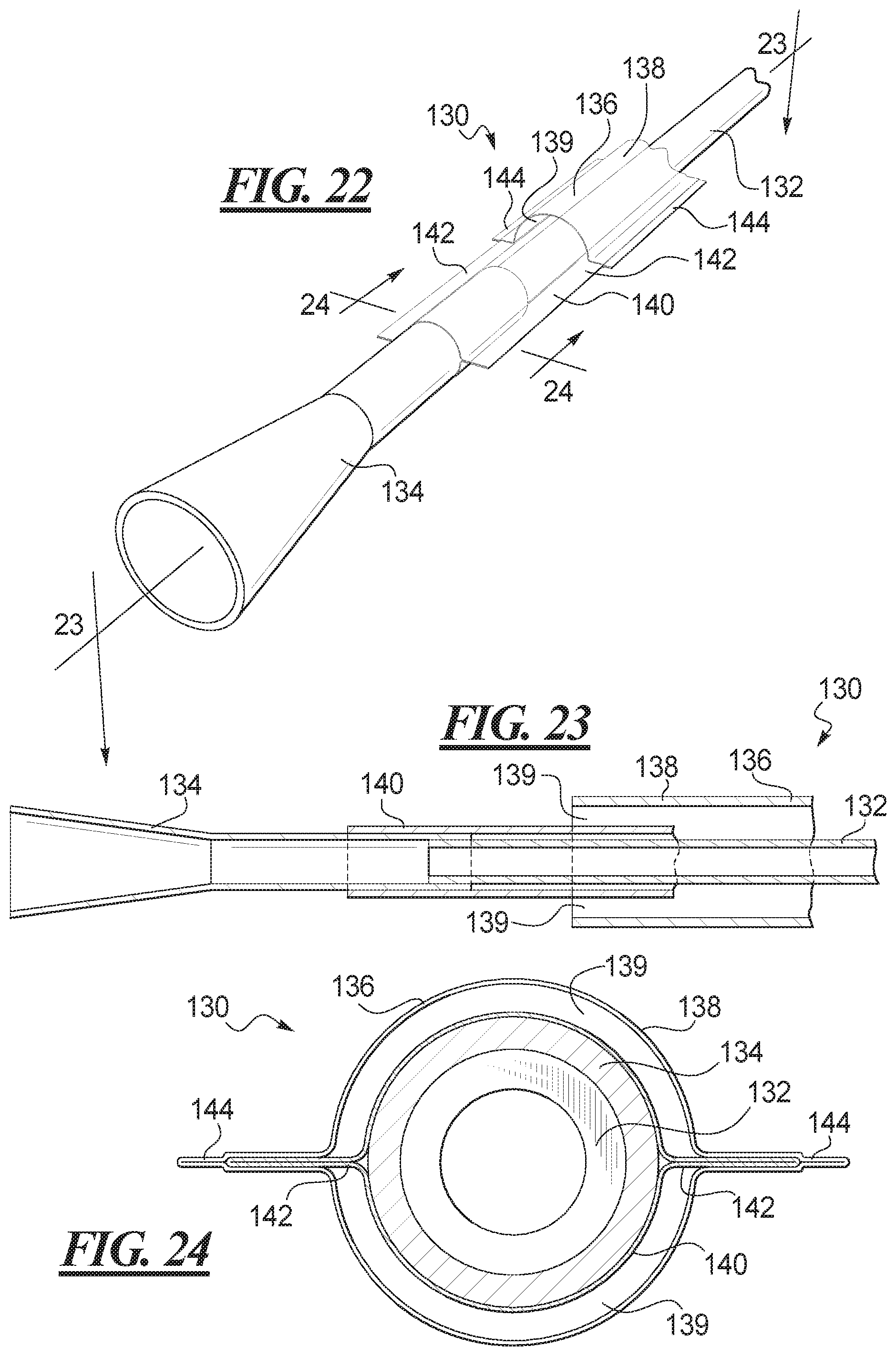 Patent US12403282 Figure 13 – Methods of making sleeved hydrophilic catheter assemblies