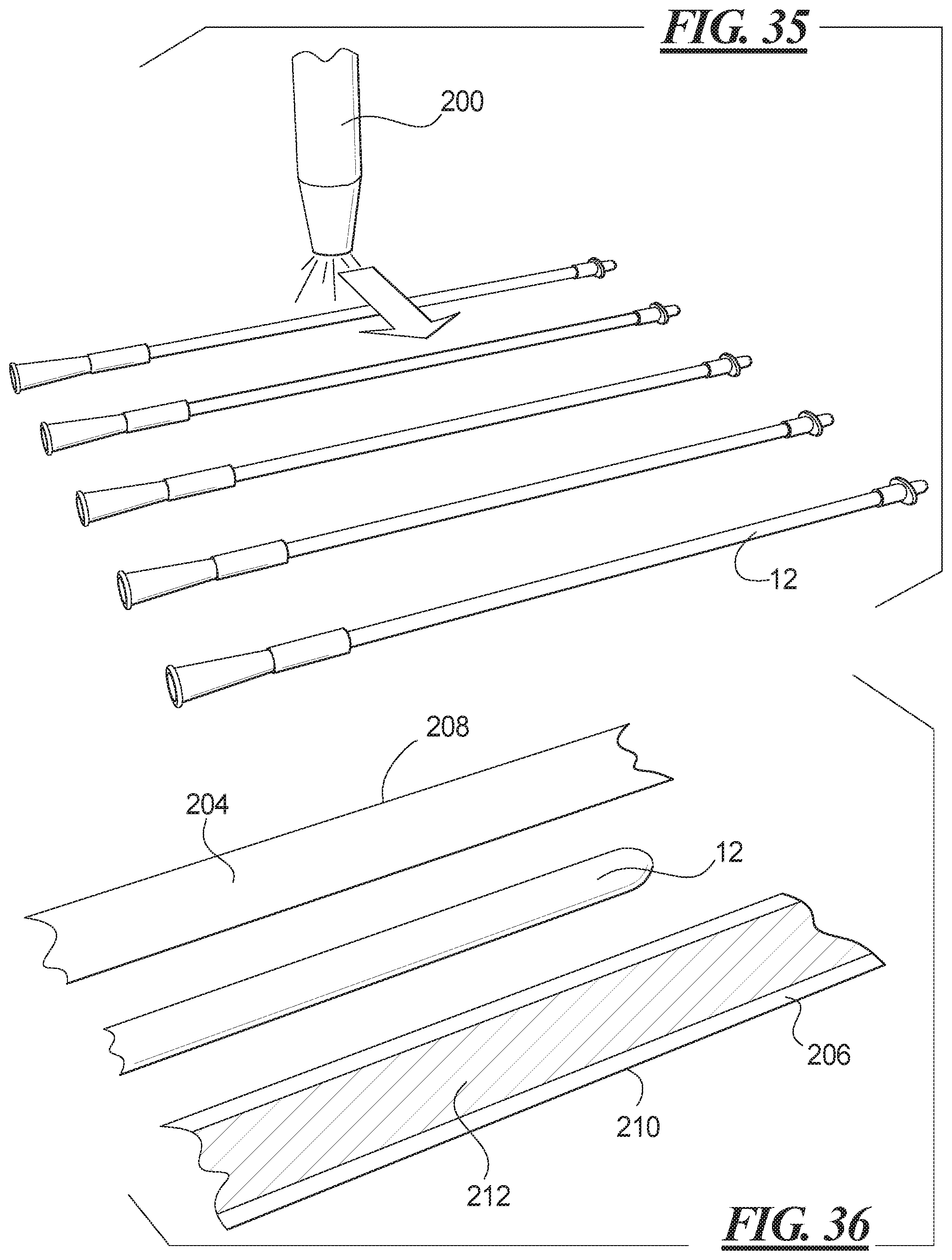 Patent US12403282 Figure 17 – Methods of making sleeved hydrophilic catheter assemblies