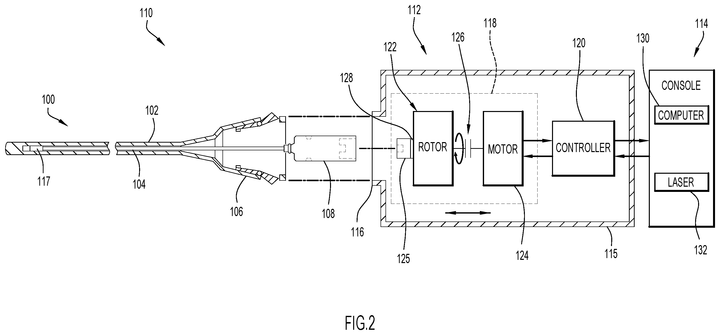 Patent US12403285 Figure 2 – Intravascular imaging catheter system with force error detection and automatic remediation via pullback and rotation