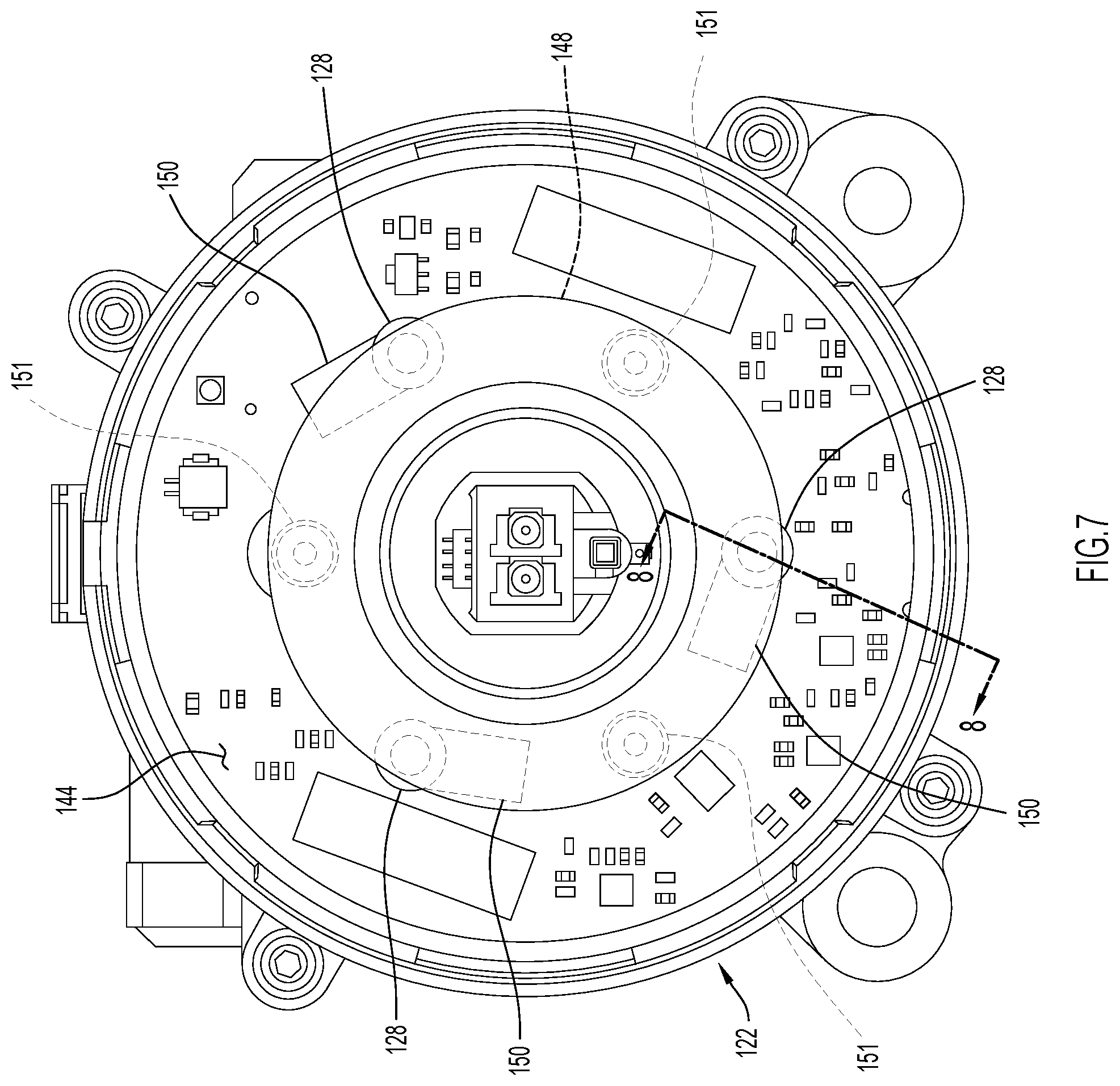 Patent US12403285 Figure 7 – Intravascular imaging catheter system with force error detection and automatic remediation via pullback and rotation
