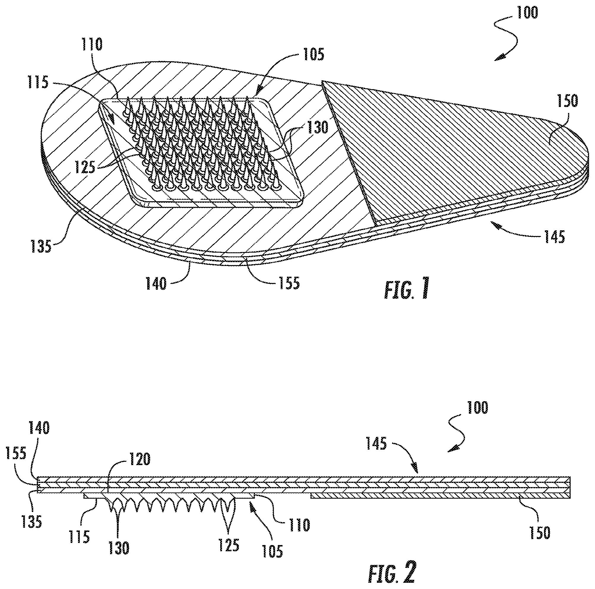 Patent US12403292 — Microneedles and methods of manufacture thereof — Figure 1