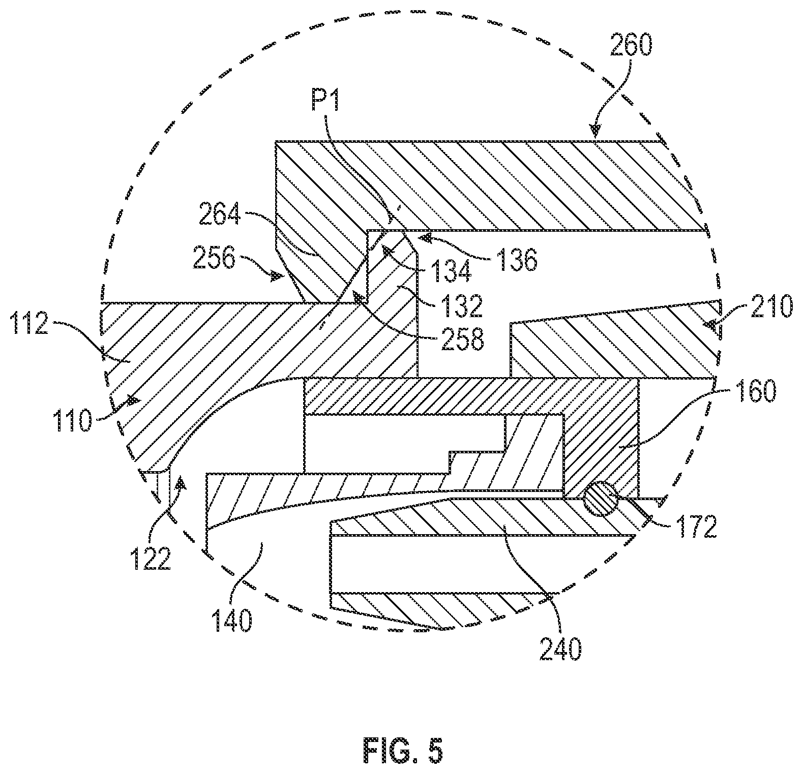 Patent US12403295 Figure 4 – Fluid connector system