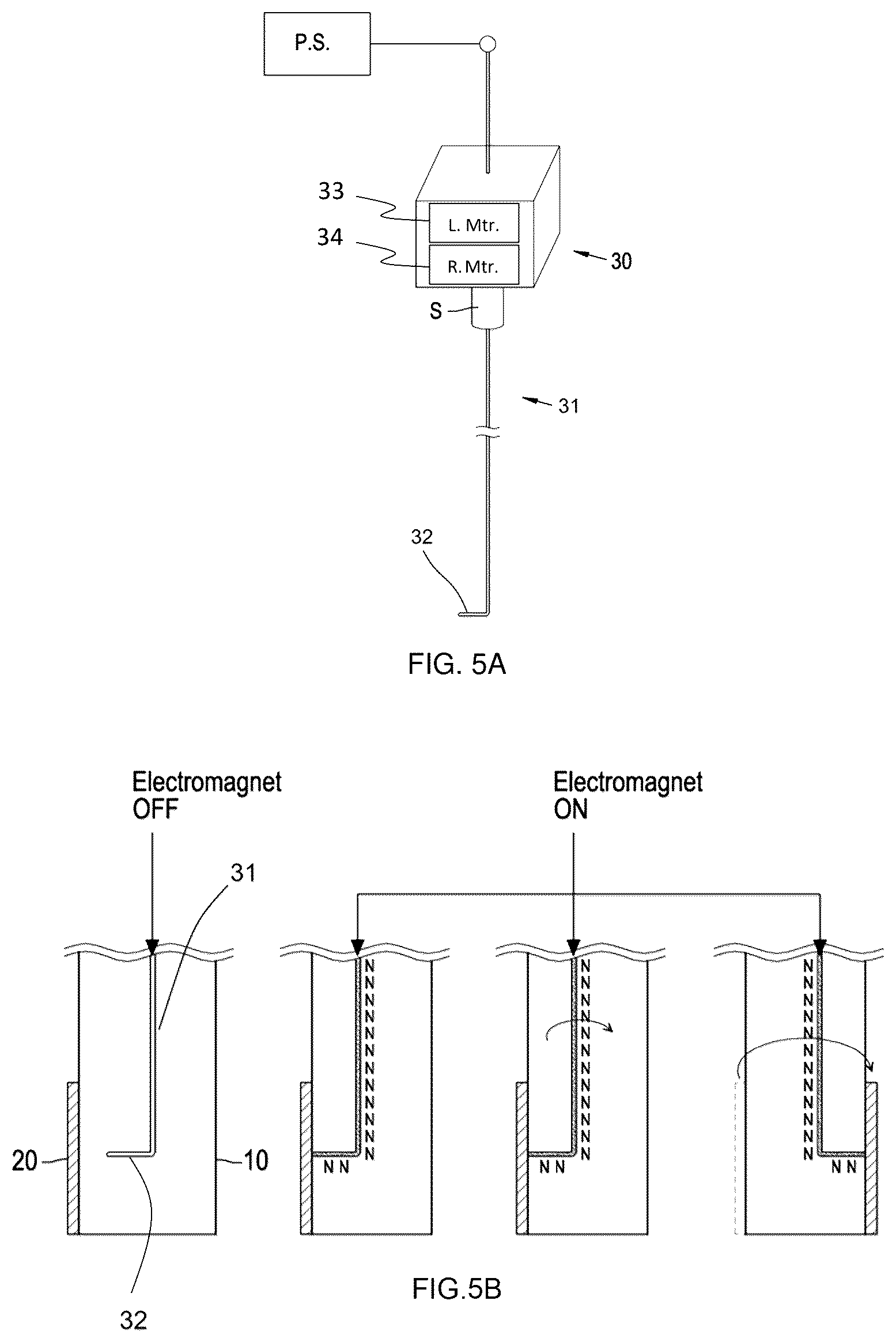 Patent US12403301 Figure 5 – Lead for applying electrical stimulation to body organ, and electrode system using same