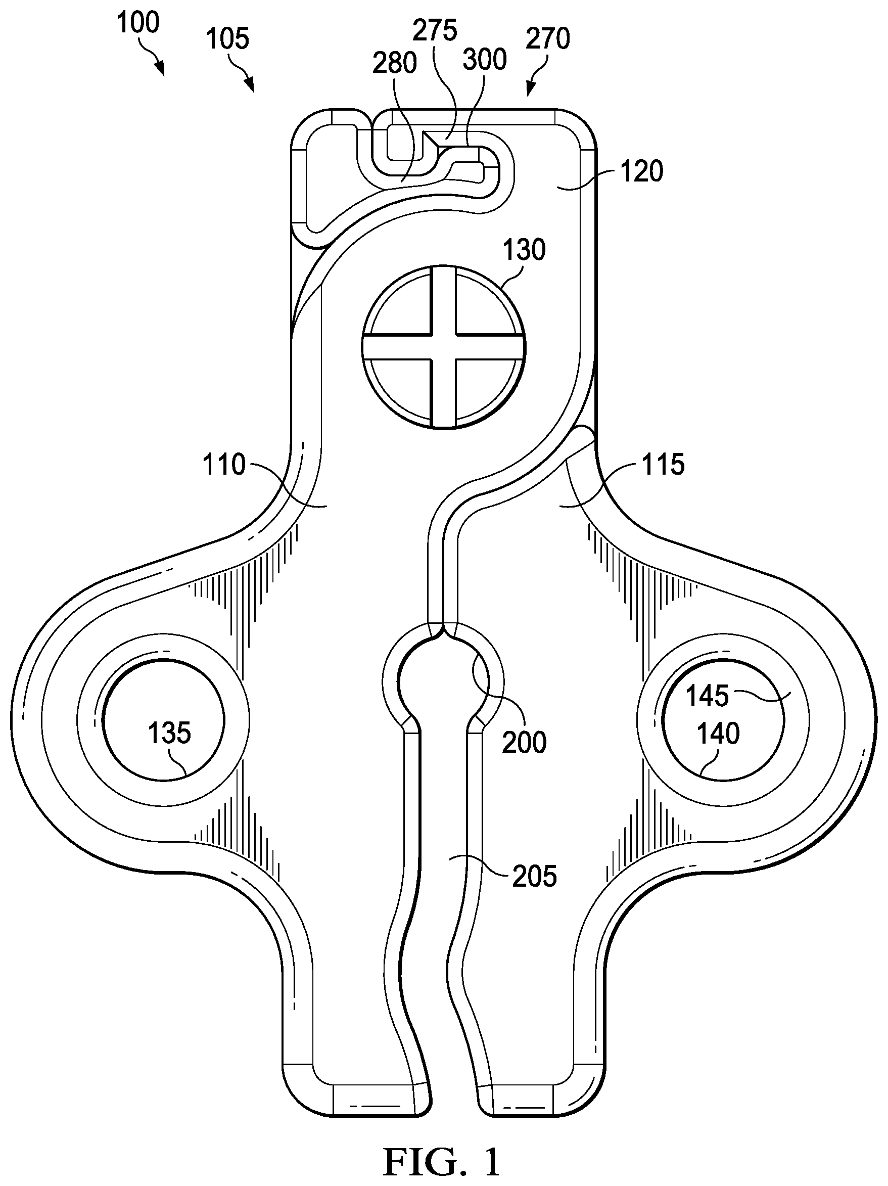 Patent US12403302 Figure 1 – Methods and apparatus for a lead fixation device