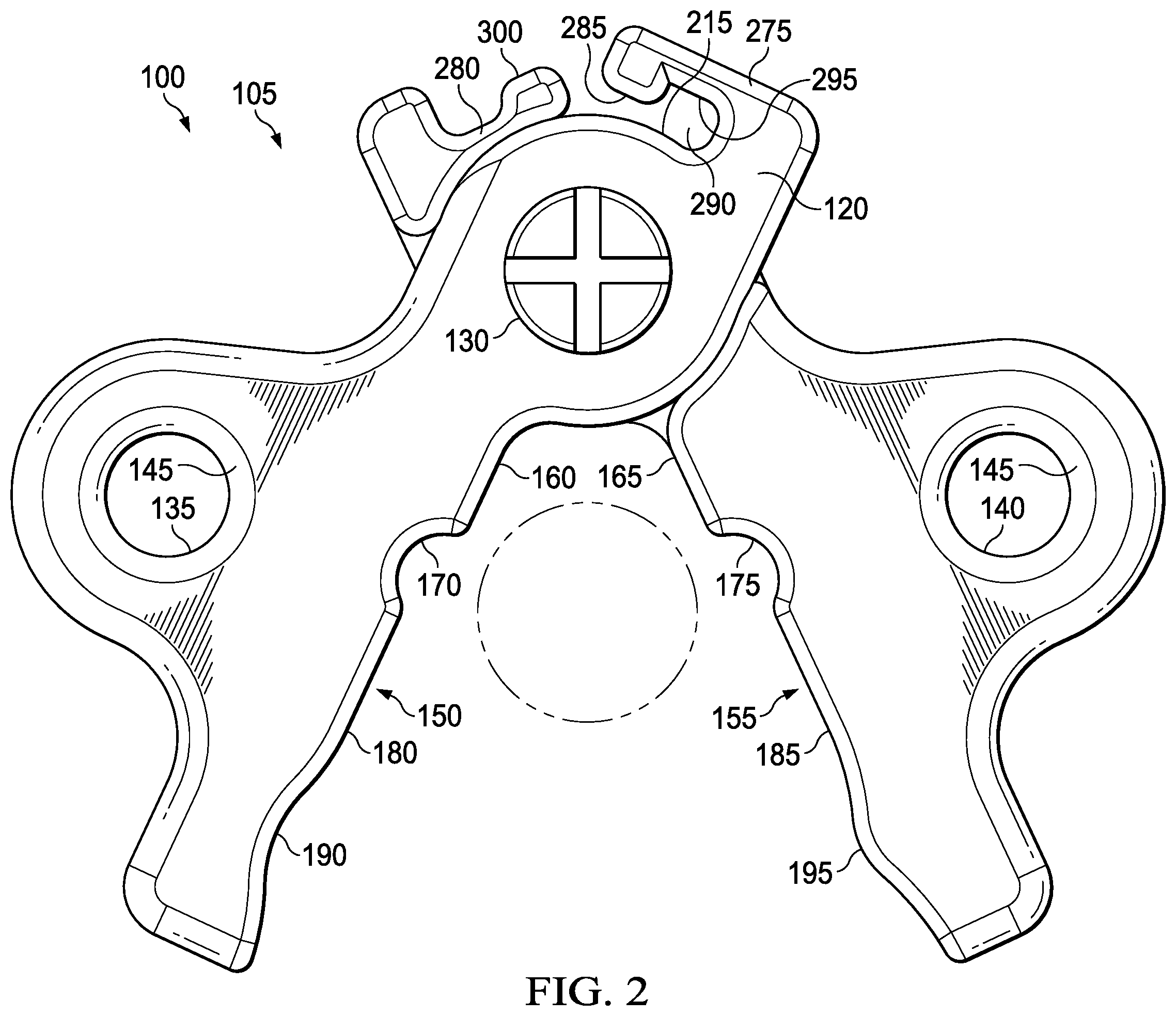 Patent US12403302 Figure 2 – Methods and apparatus for a lead fixation device