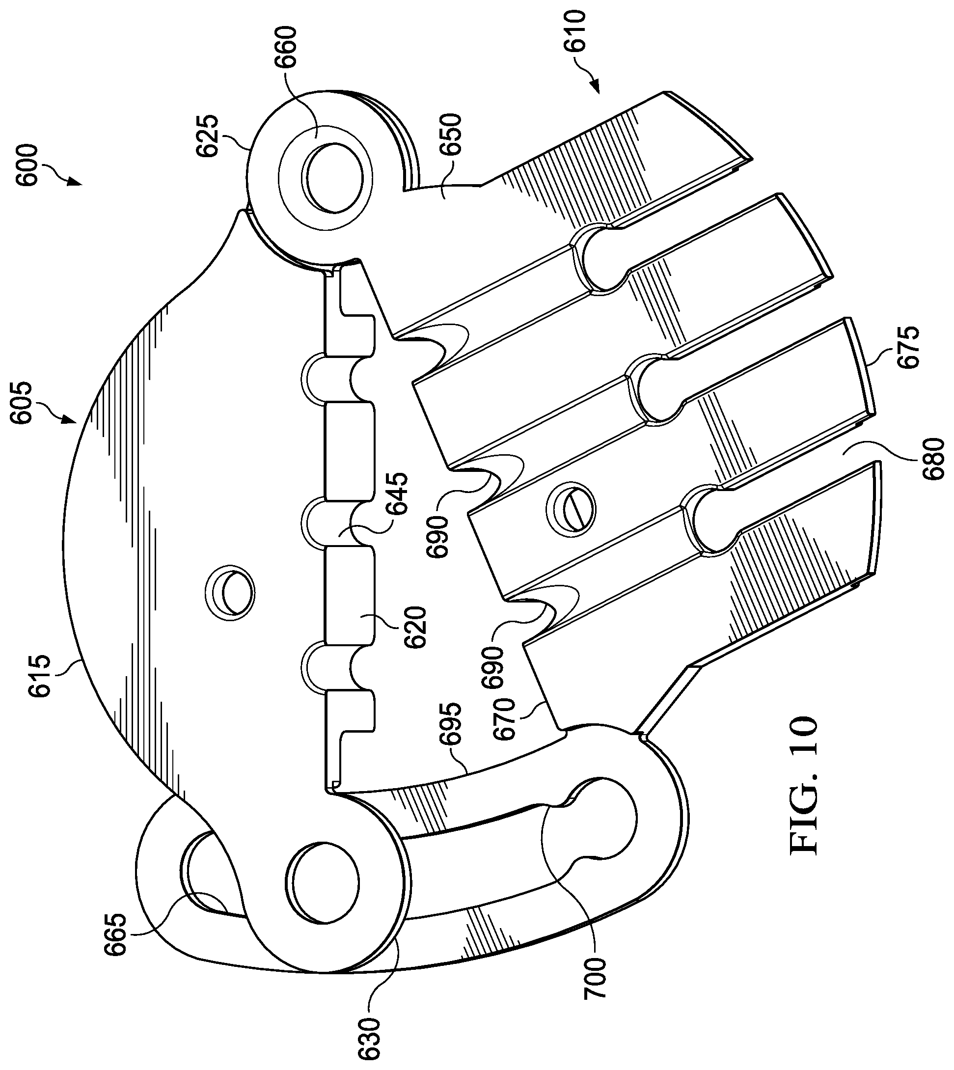 Patent US12403302 Figure 10 – Methods and apparatus for a lead fixation device
