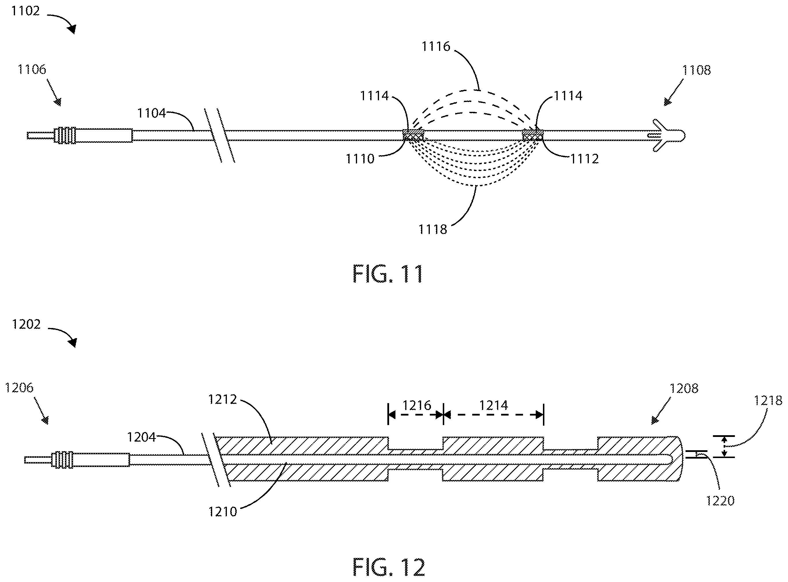 Patent US12403306 Figure 8 – Electric field shaping leads for treatment of cancer