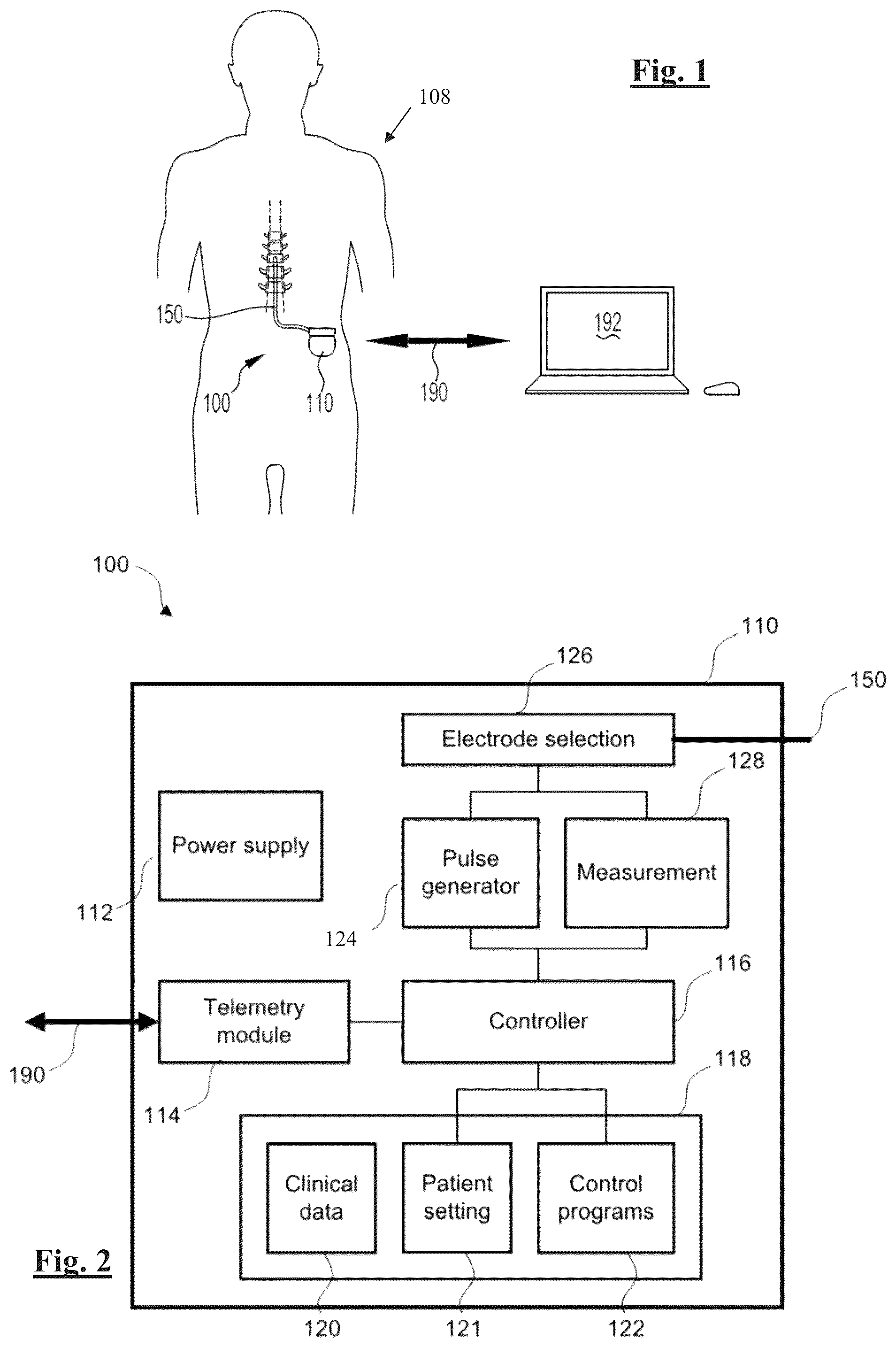 Patent US12403317 Figure 1 – Programming of neuromodulation therapy