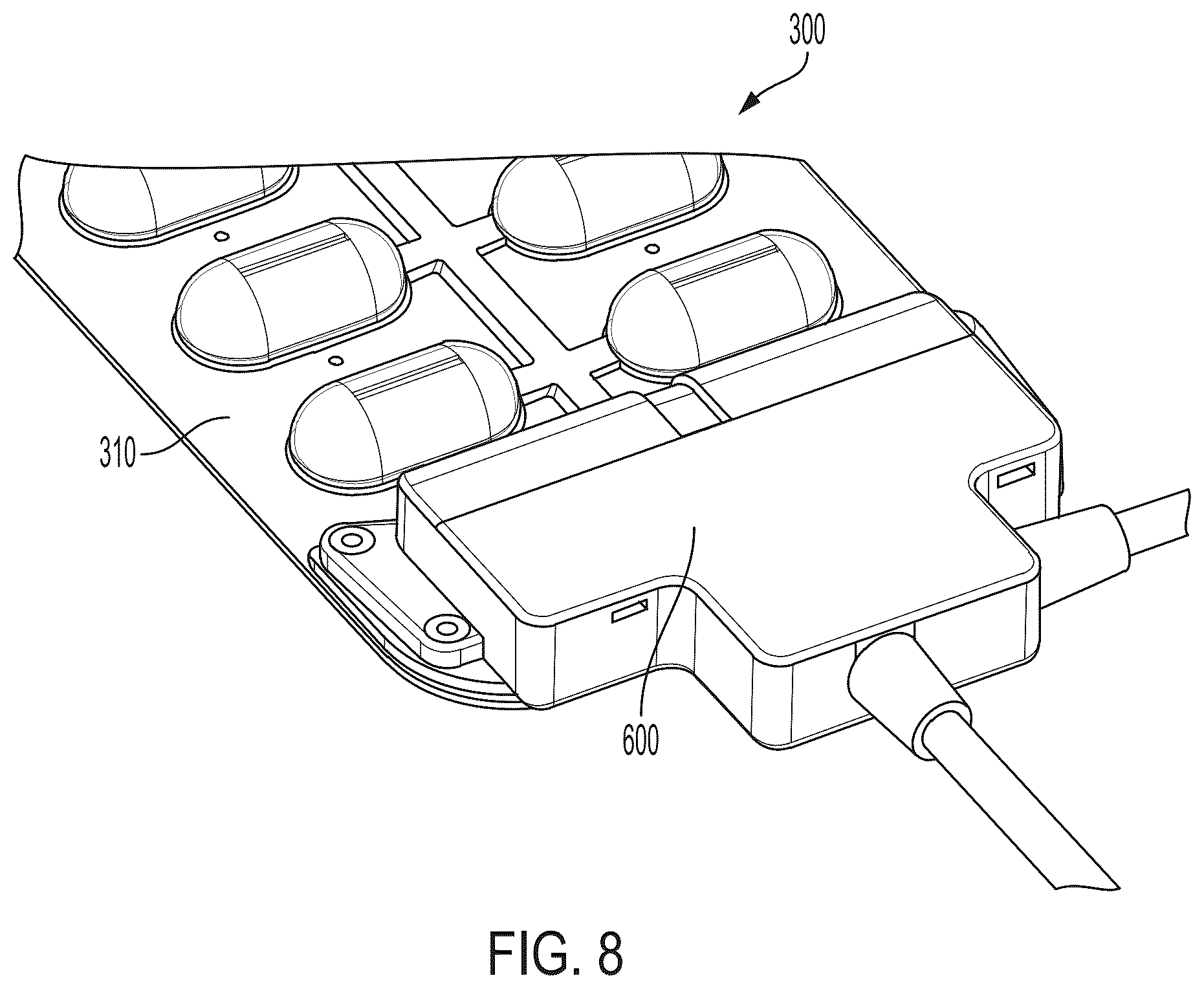 Patent US12403322 Figure 10 – Modular ingress protected electrode system for a wearable defibrillator