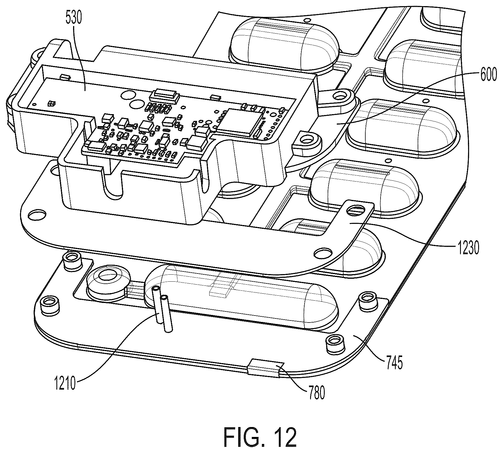 Patent US12403322 Figure 14 – Modular ingress protected electrode system for a wearable defibrillator