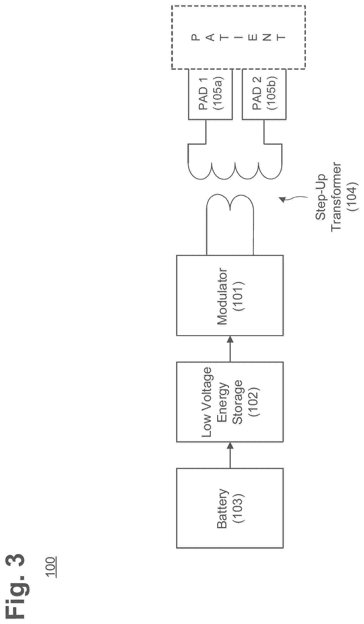 Patent US12403323 Figure 4 – Defibrillation assembly energizable through case opening