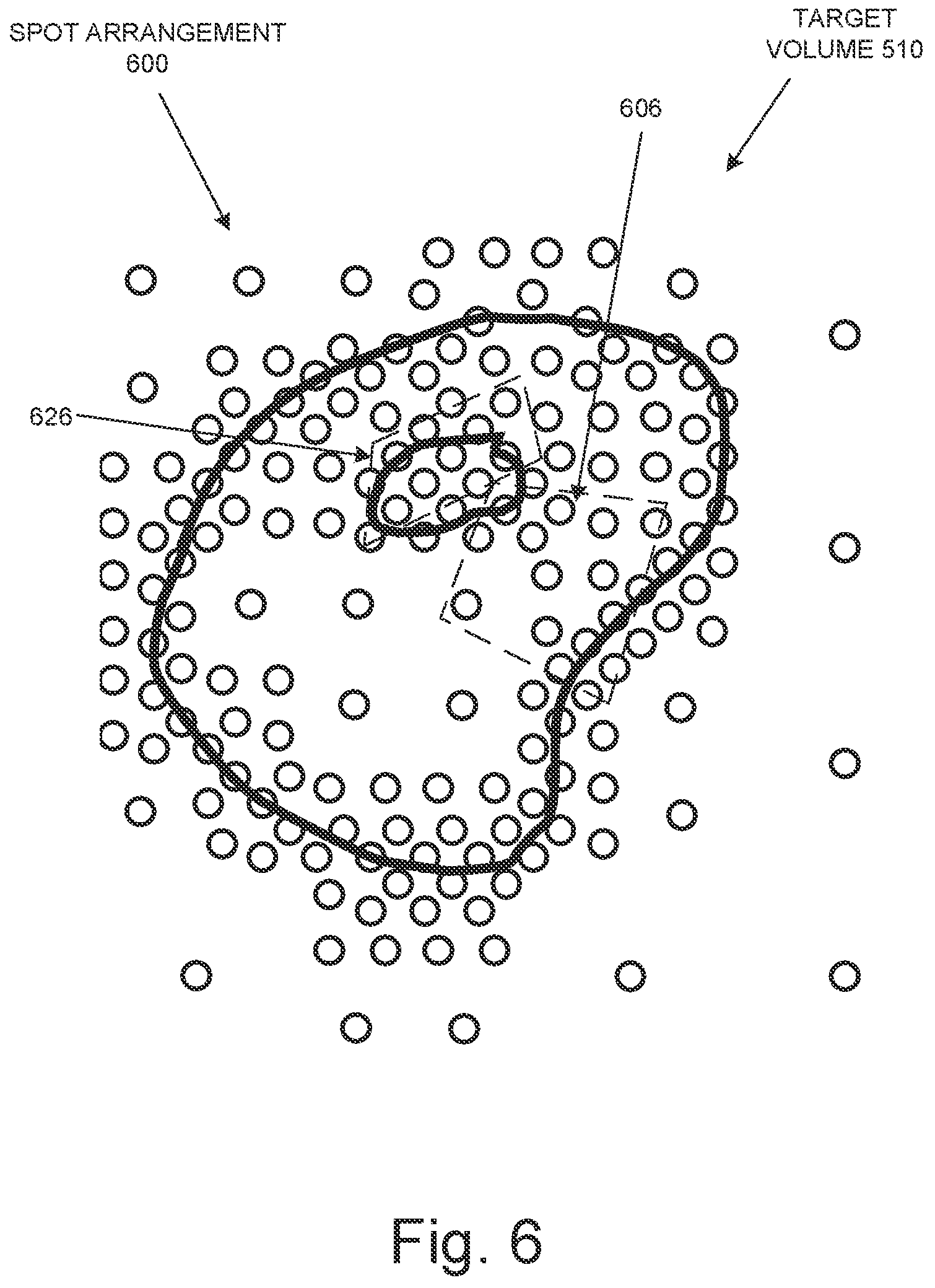 Patent US12403327 Figure 4 – Radiation treatment planning systems and methods with interpolable spot placements and dose distributions