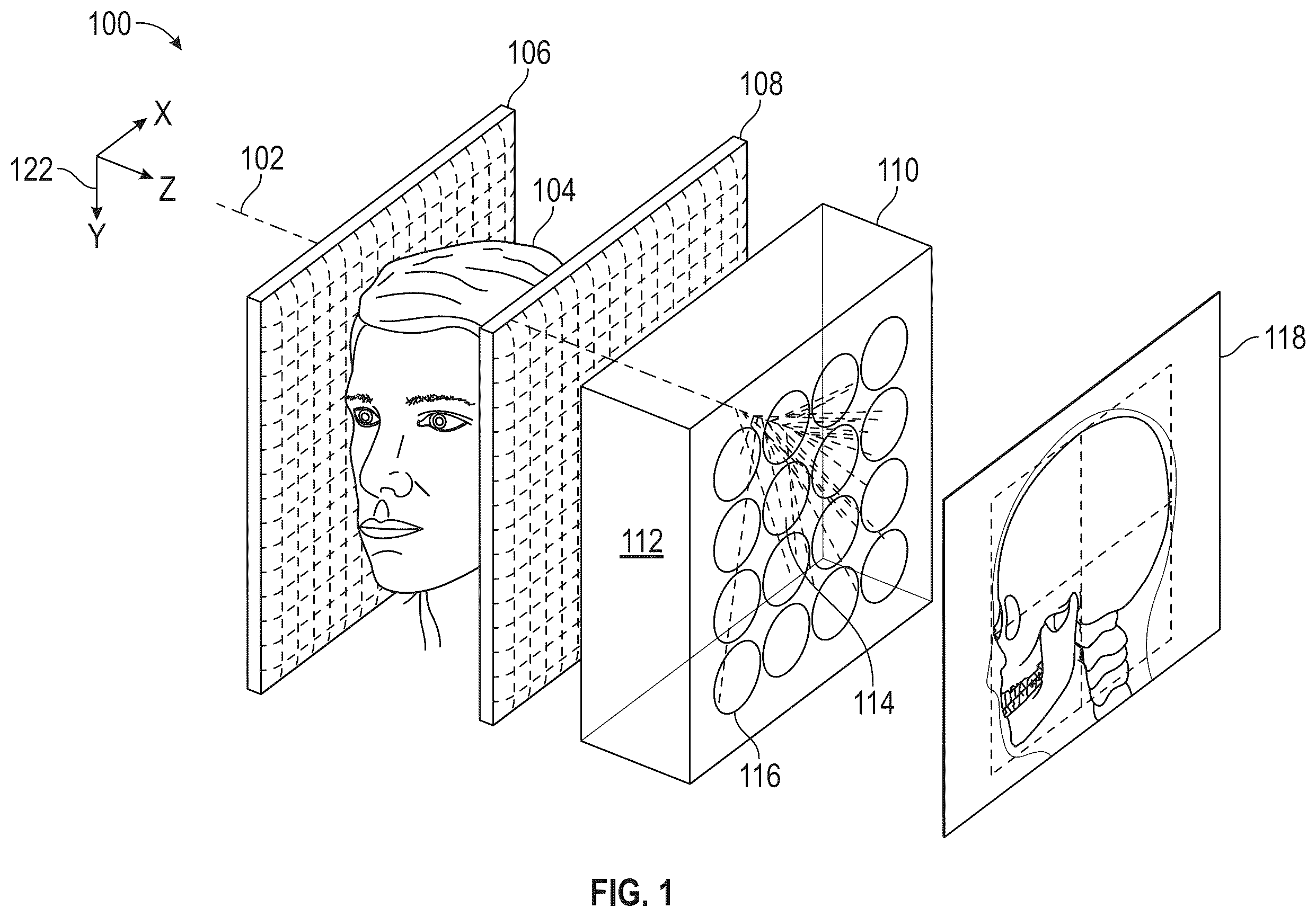 Patent US12403329 Figure 1 – Updating proton stopping power maps for proton radiation therapy treatment planning