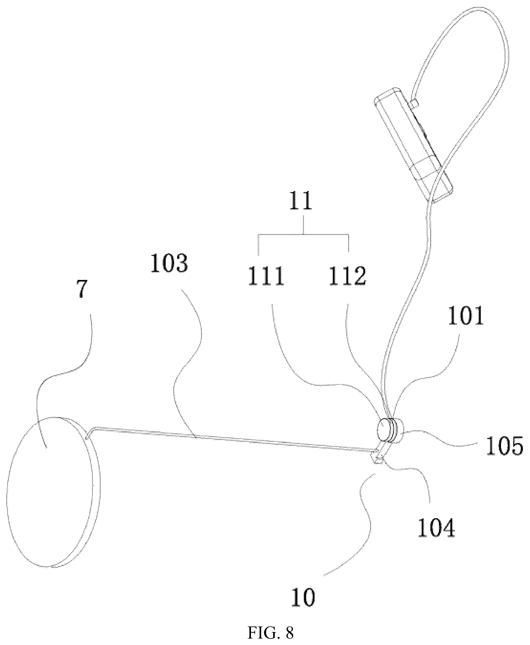 Patent US12403330 Figure 8 – Boron neutron capture therapy system