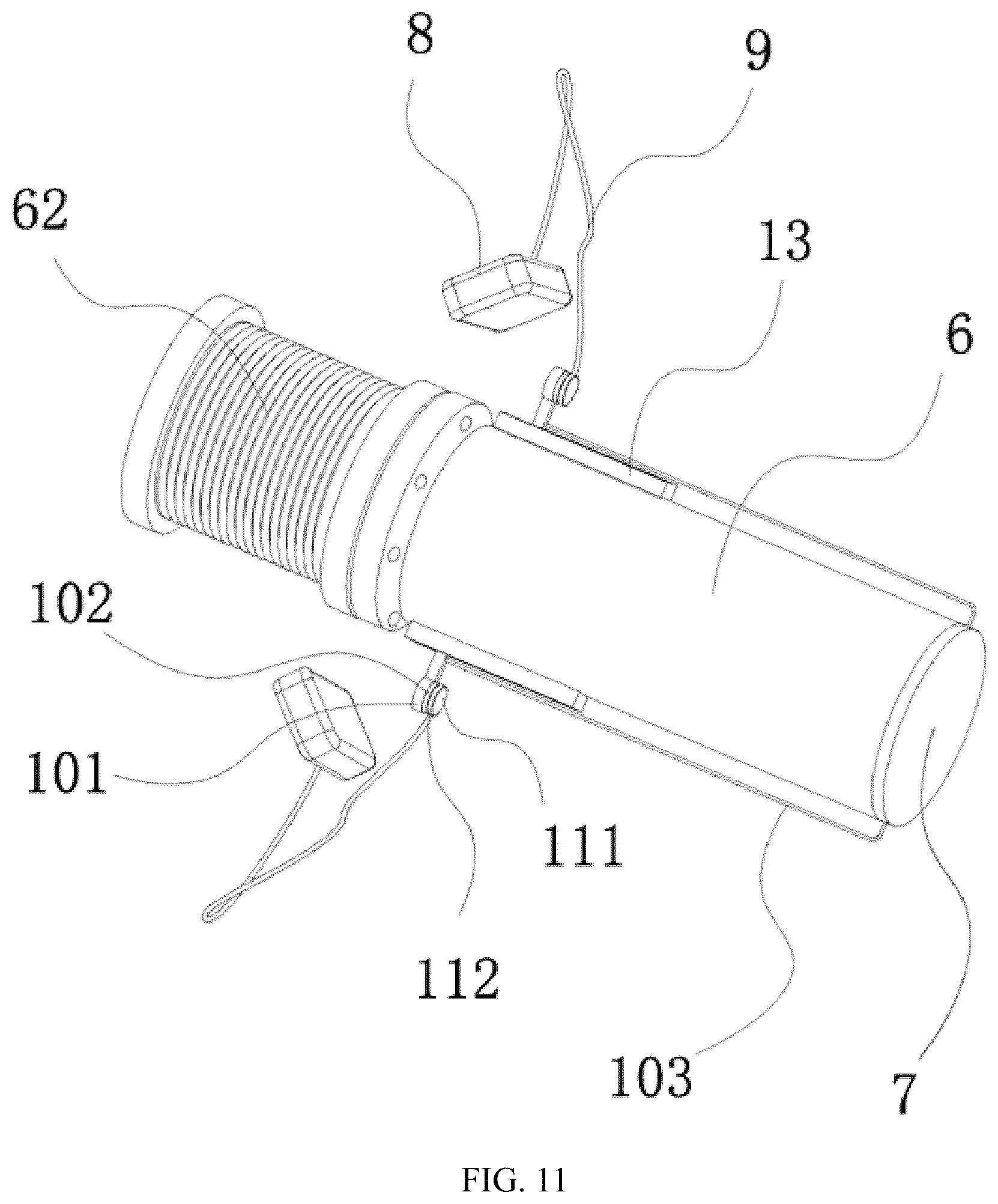 Patent US12403330 Figure 11 – Boron neutron capture therapy system